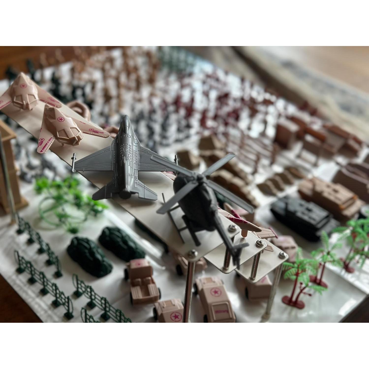 Juego de Batalla de Soldados de Juguete Easyway 250 pcs