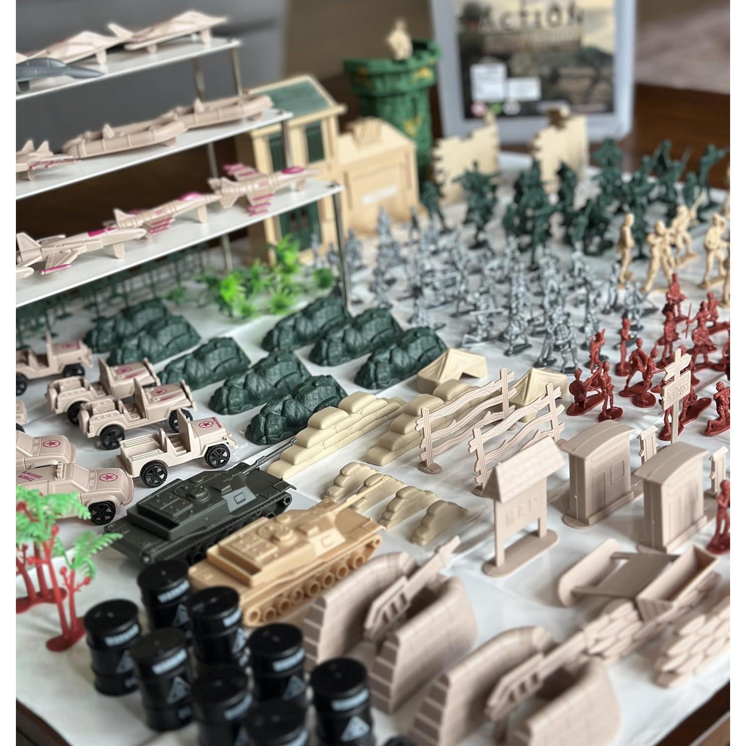 Juego de Batalla de Soldados de Juguete Easyway 250 pcs