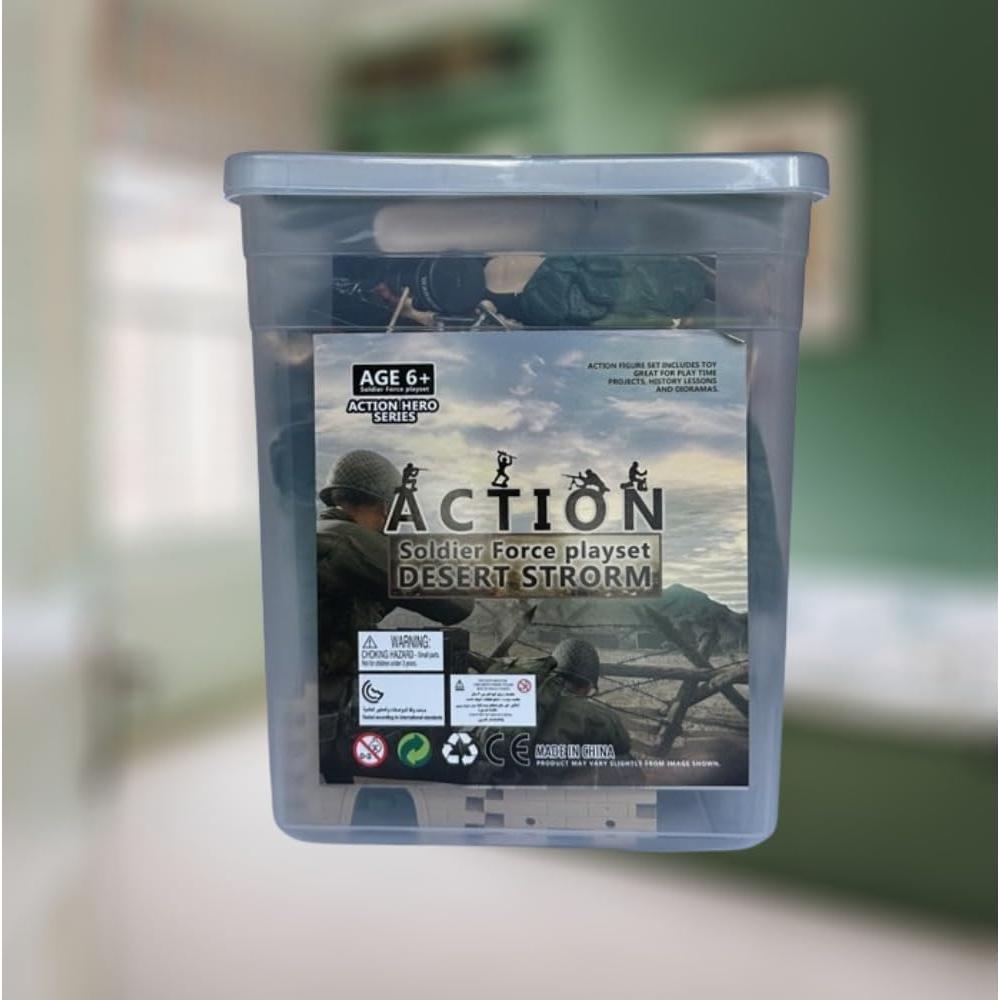 Juego de Batalla de Soldados de Juguete Easyway 250 pcs