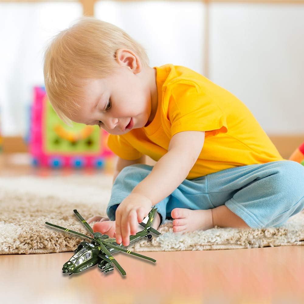 Set de 3 Helicópteros Apache de Metal Fundido ArtCreativity