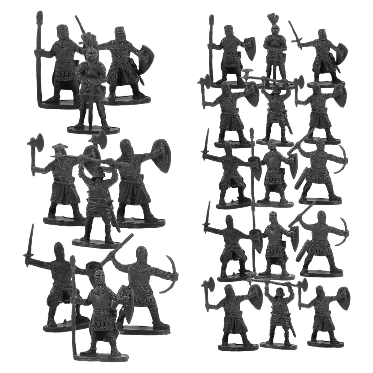 Milisten 200 Figuras de Soldados en Miniatura para Modelos