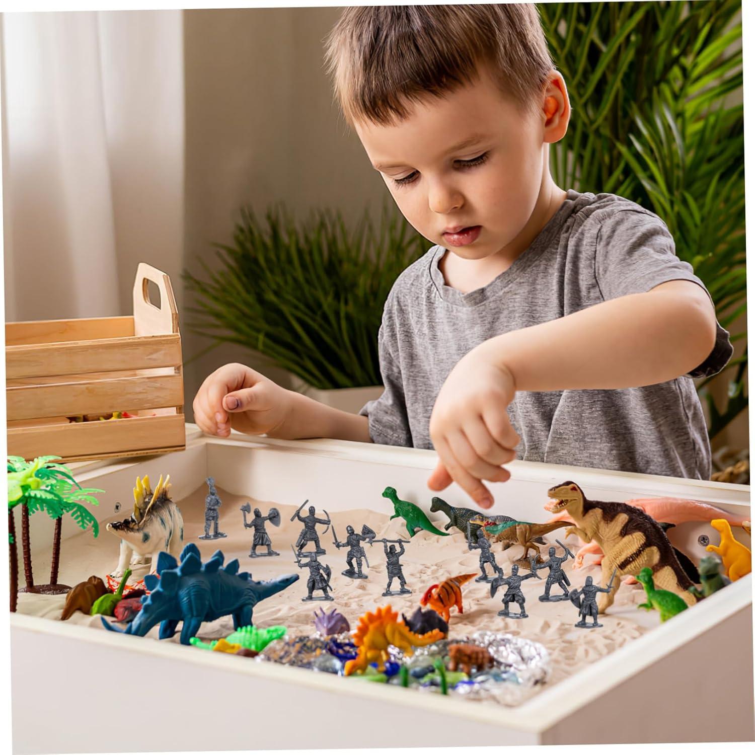 Milisten 200 Figuras de Soldados en Miniatura para Modelos