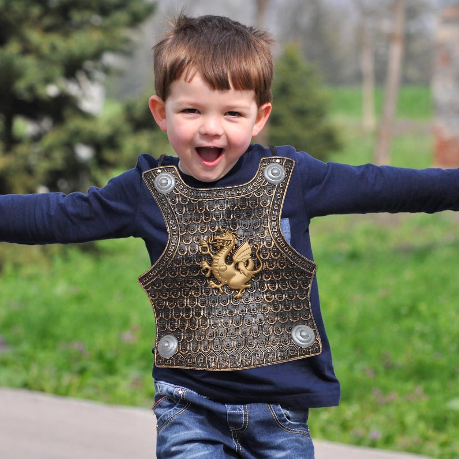 TOYANDONA Juguete Escudo Medieval para Niños 37.5x32cm 2pcs