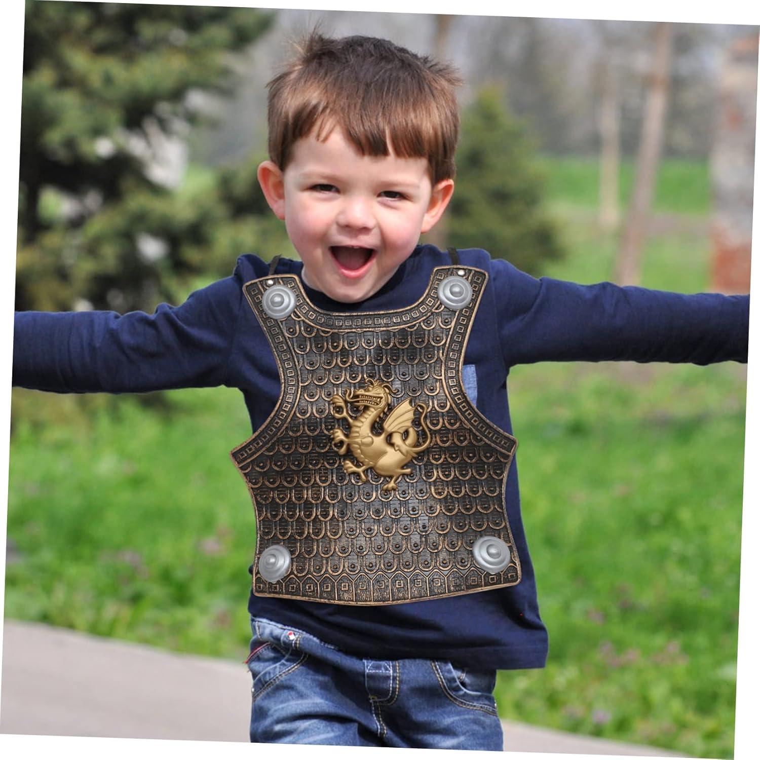 TOYANDONA Juguete Escudo Medieval para Niños 37.5x32cm 2pcs