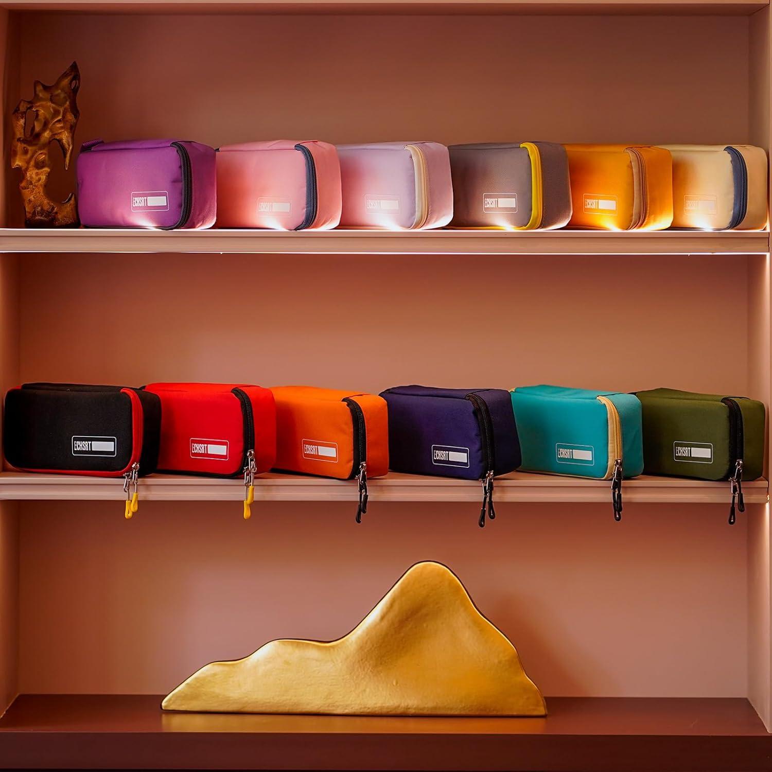 Estuche de Lápices ECHSRT Verde Militar 24x12x6 cm