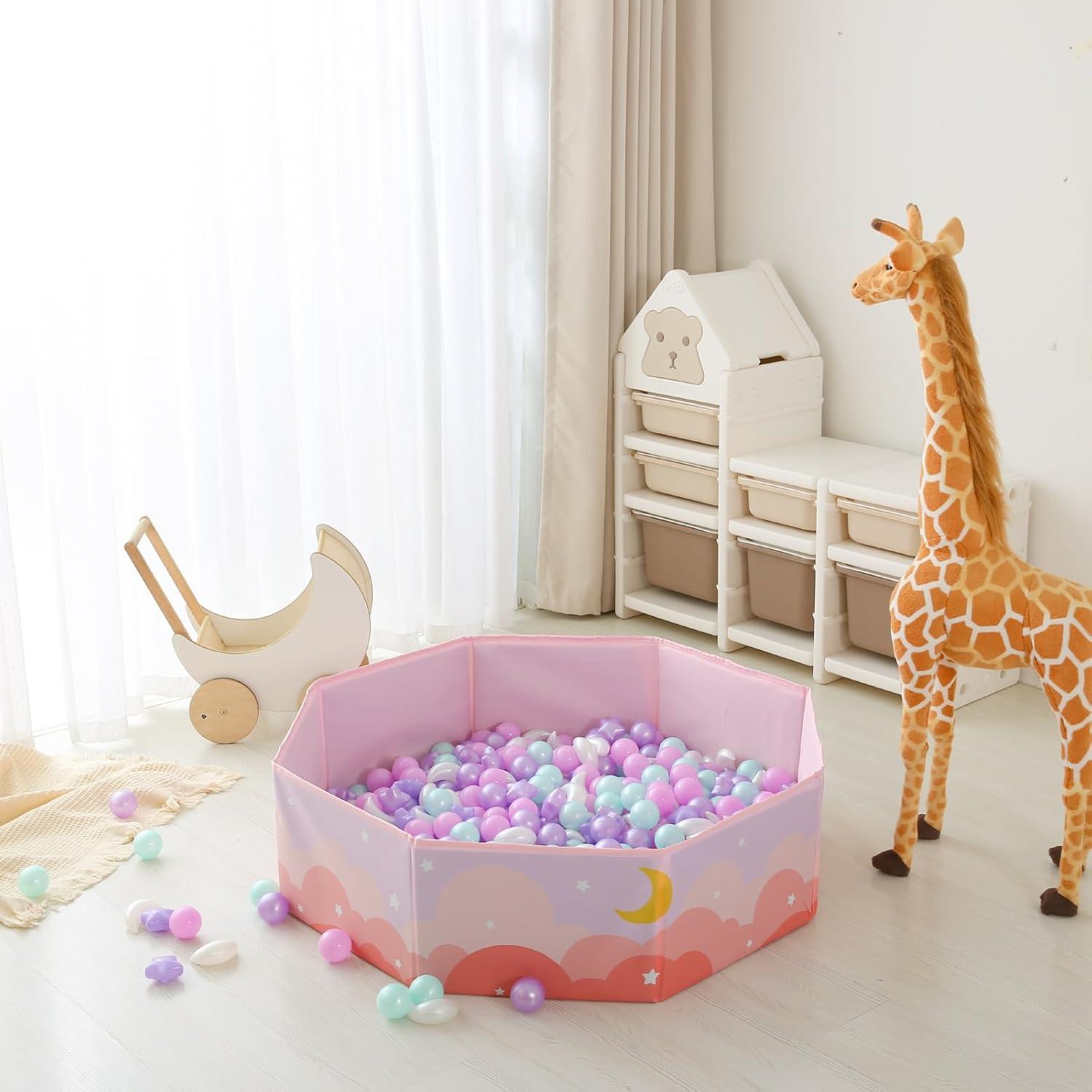 Bolas de Piscina GOGOSO 100PCS Estrellas y Lunas