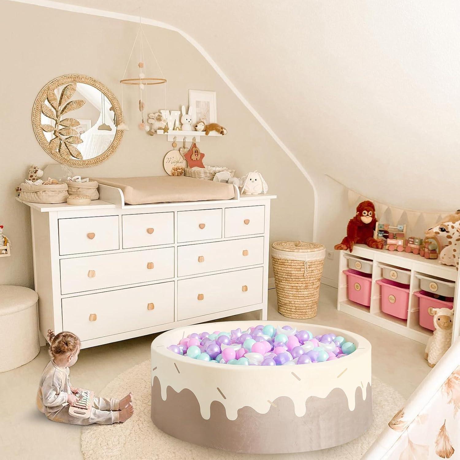 Bolas de Piscina GOGOSO 100PCS Estrellas y Lunas