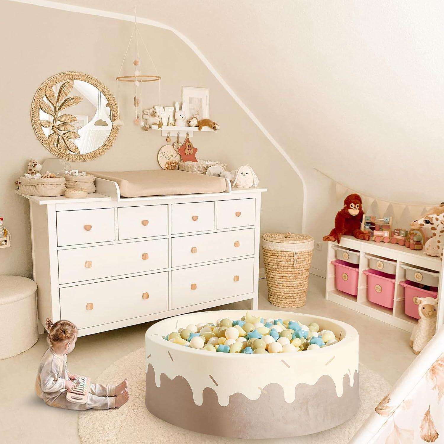 Bolas de Piscina GOGOSO 100PCS Estrellas y Lunas