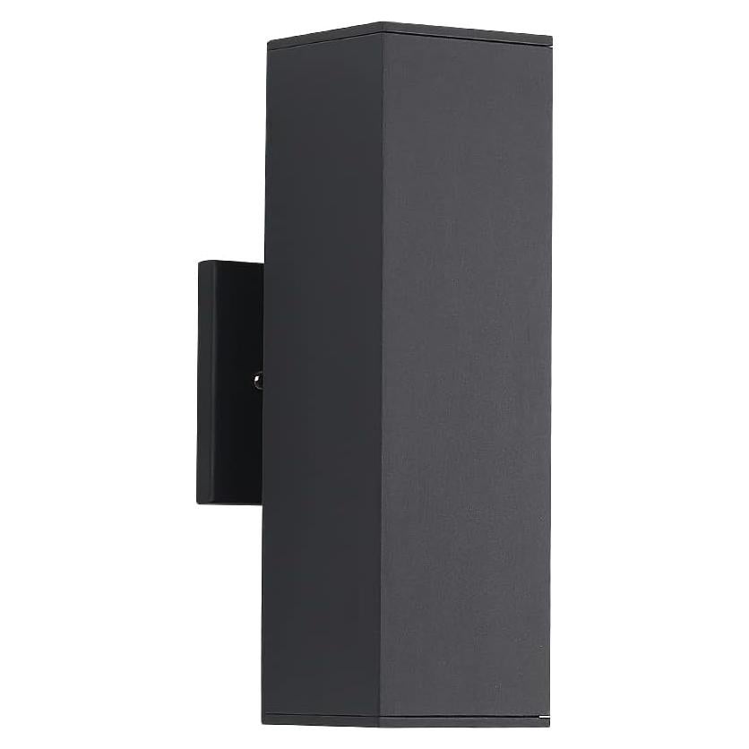 Luz de Pared Exterior Cerdeco 37858TZ Aluminio Negro Mate
