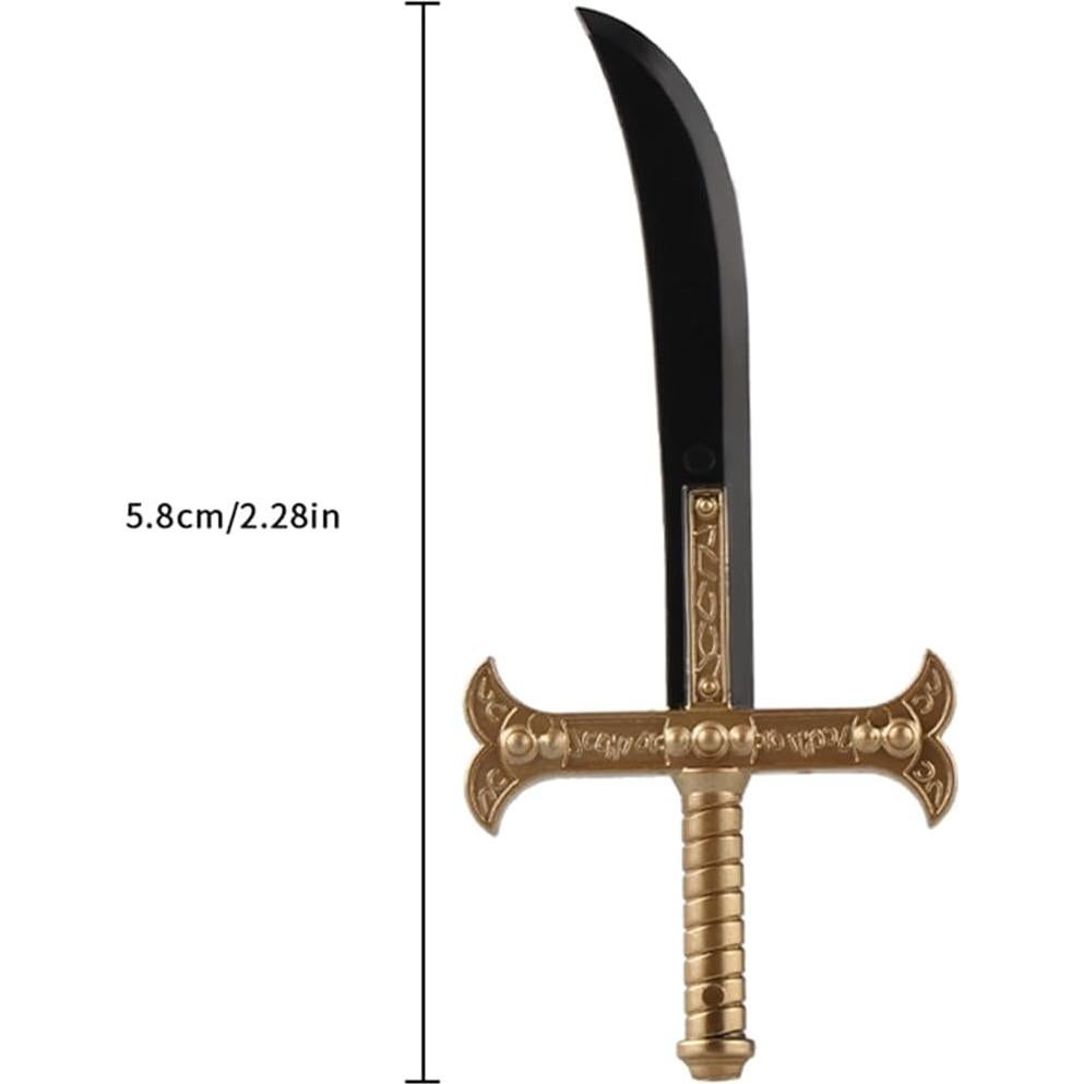 Conjunto de Bloques de Armas Medievales 21 Piezas Genérico