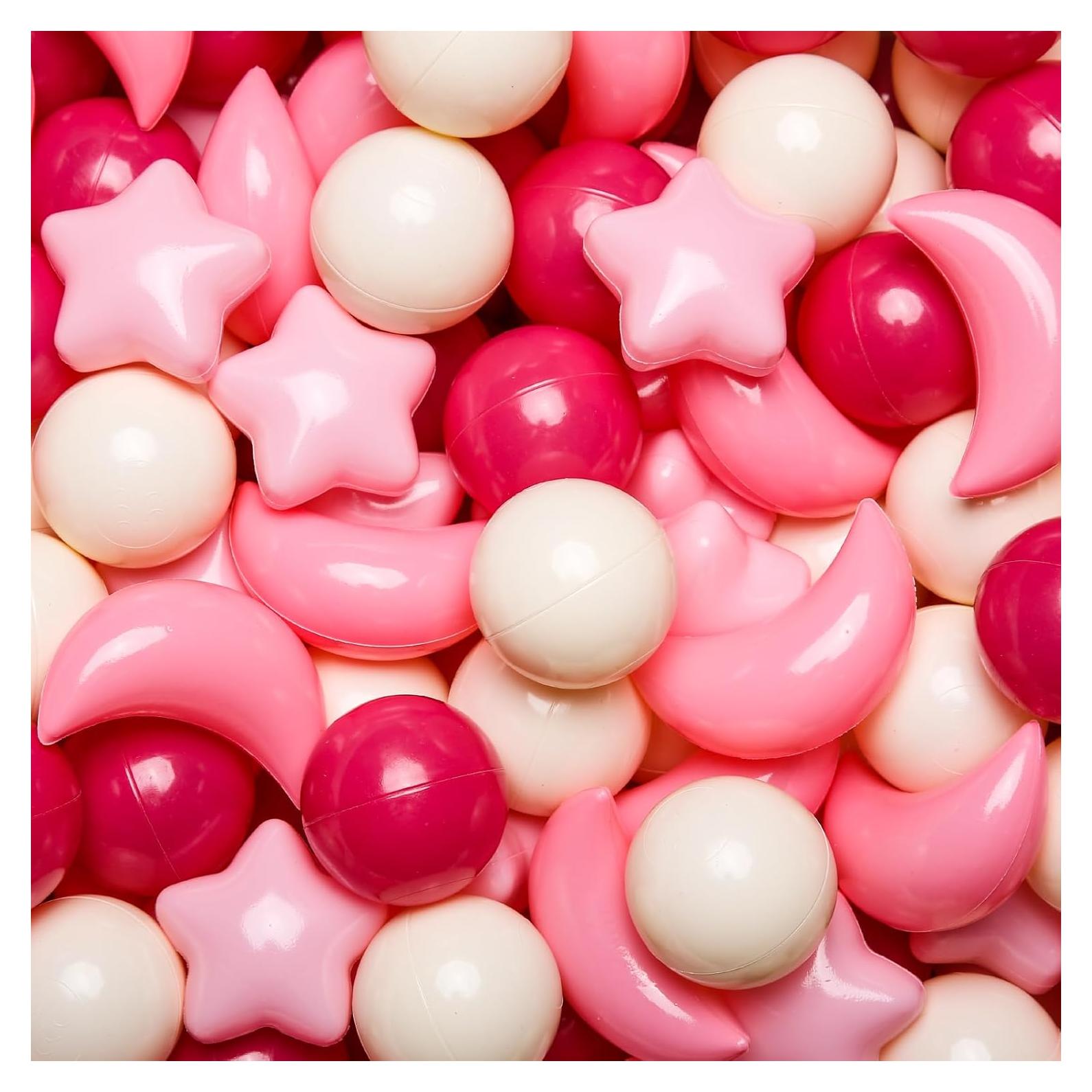 Bolas de Piscina GOGOSO 100PCS Estrellas y Lunas