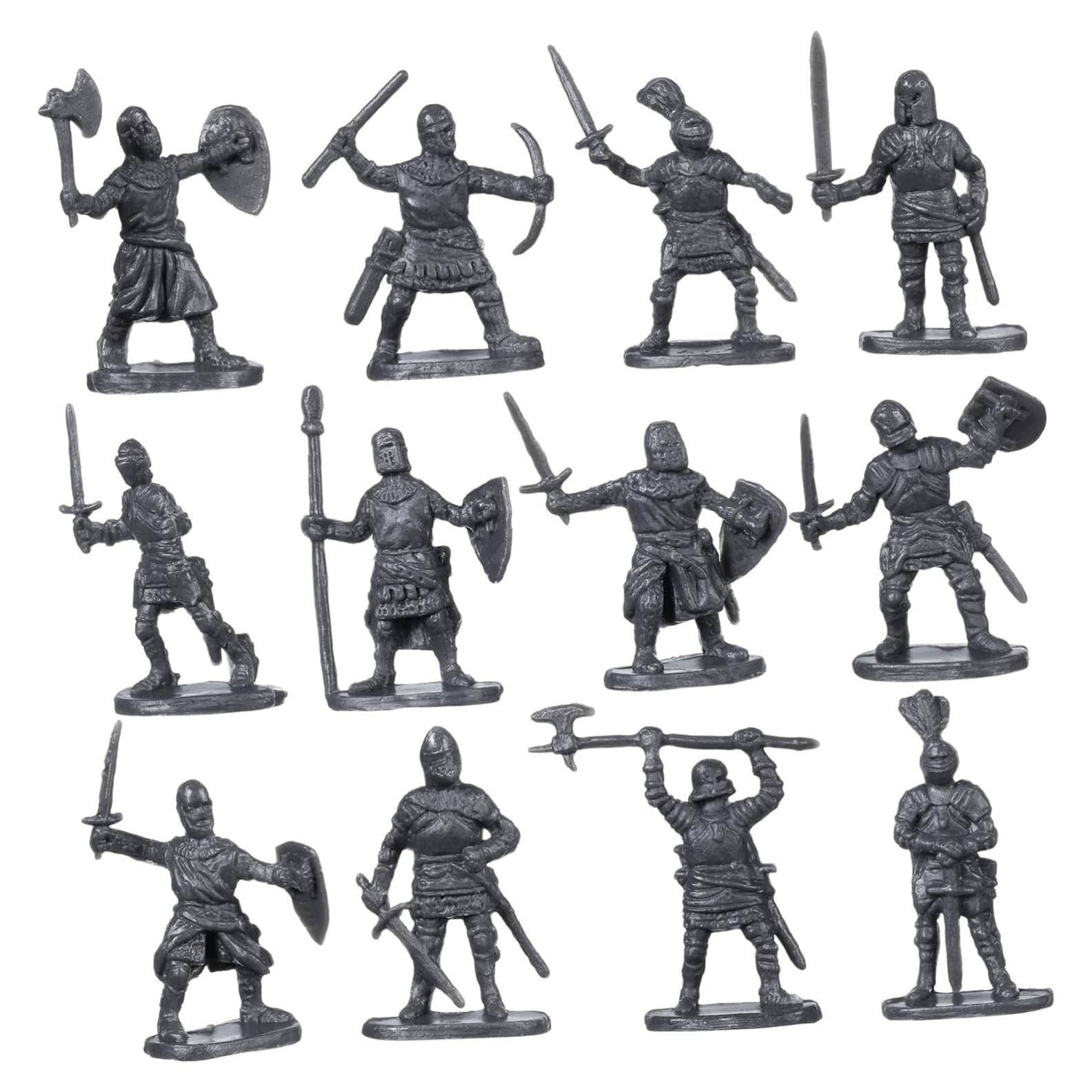 Figuras en Miniatura YARNOW 200pcs Soldados Medievales 2.5cm