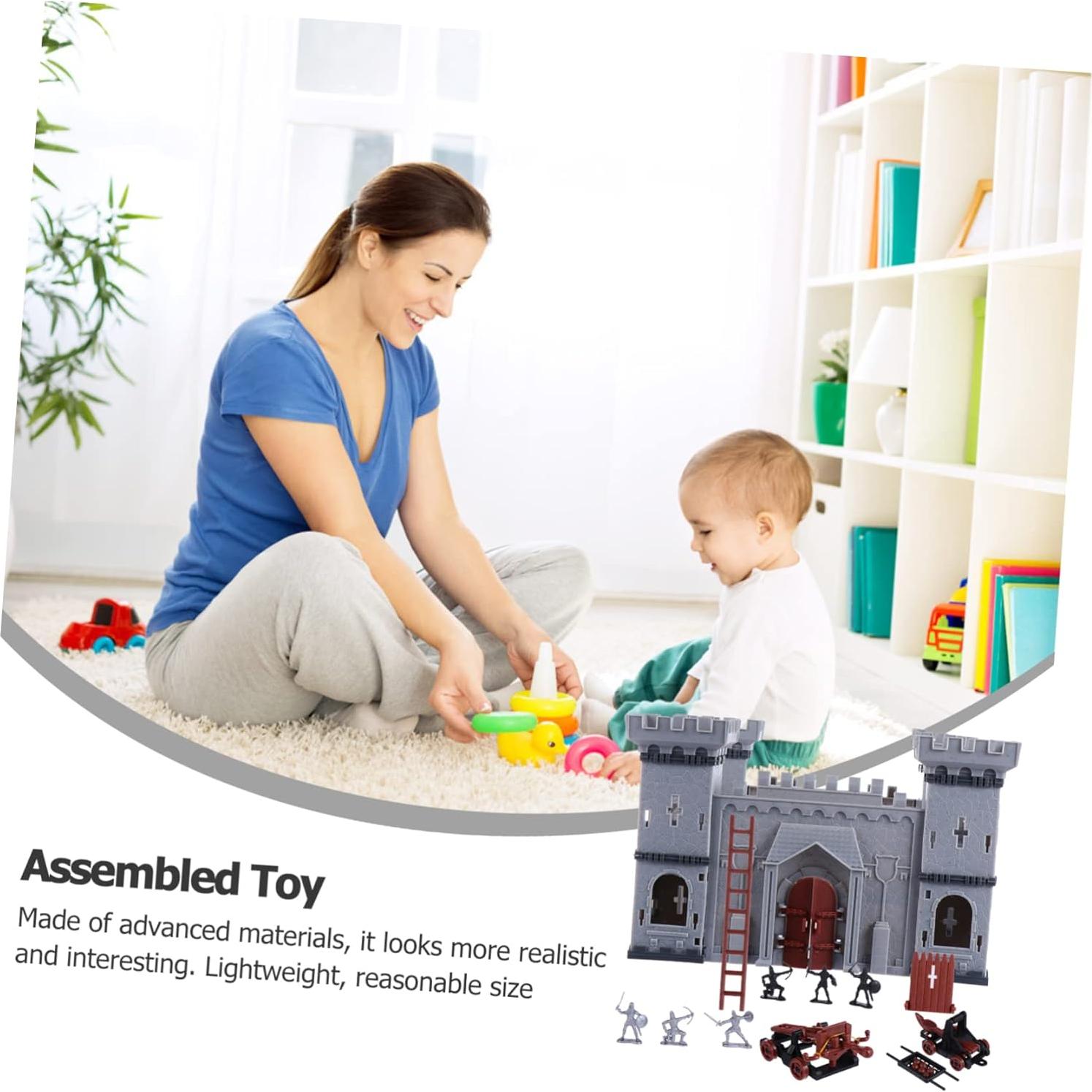 Juguete Educativo Castillo DIY Abaodam 36x25.5 cm para Niños