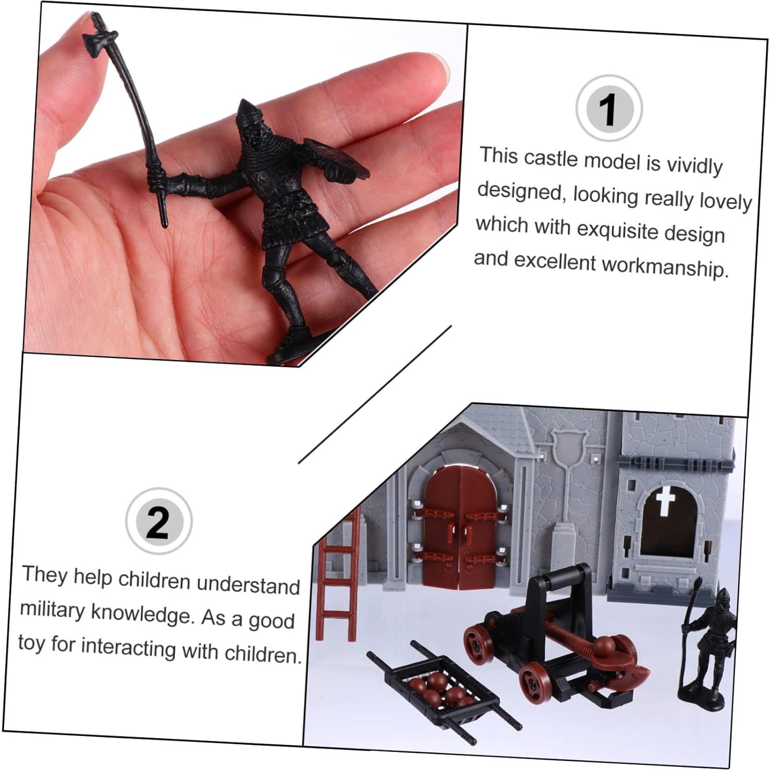 Juguete Educativo Castillo DIY Abaodam 36x25.5 cm para Niños