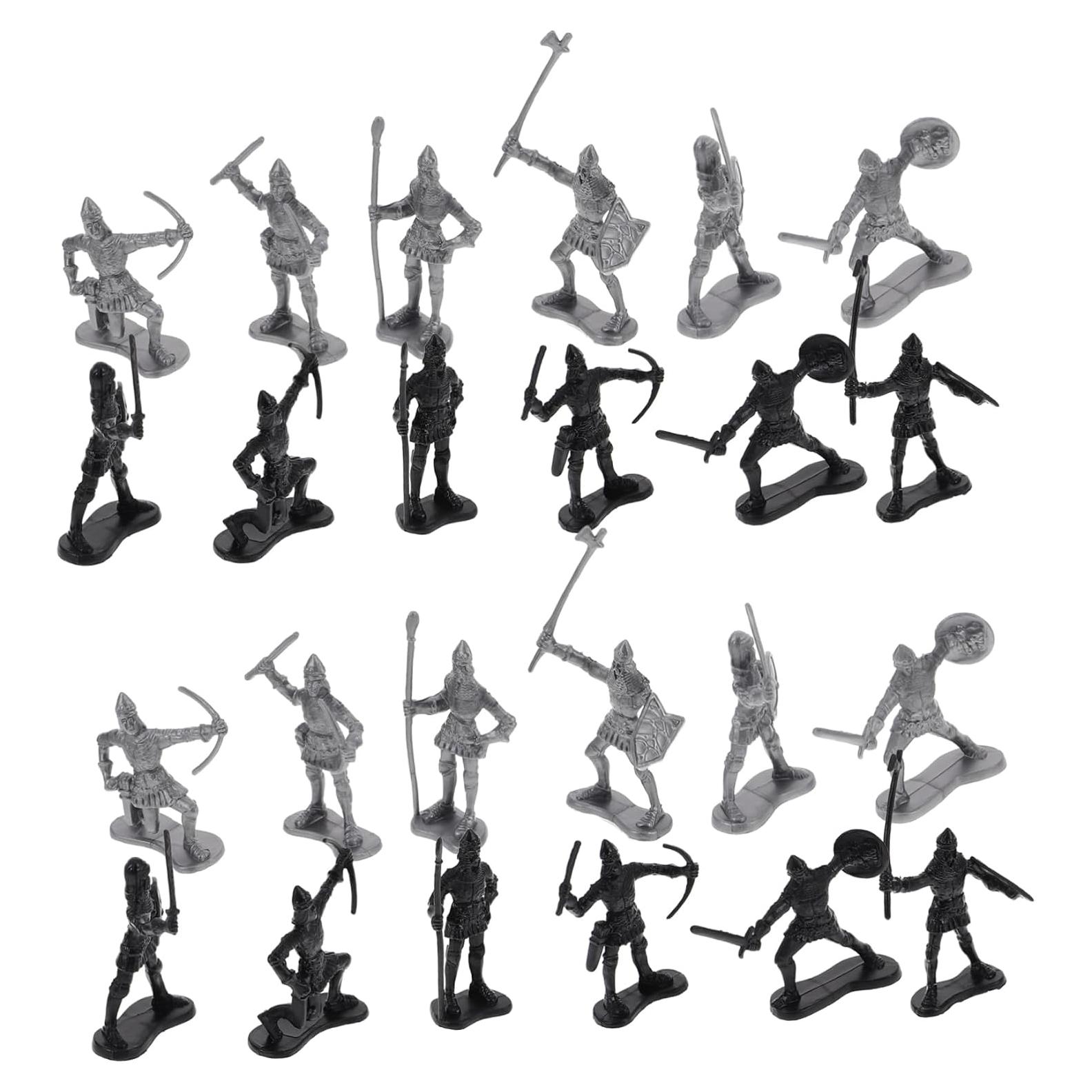 Figuras de Acción Soldados Antiguos VICASKY 60pcs Medievales