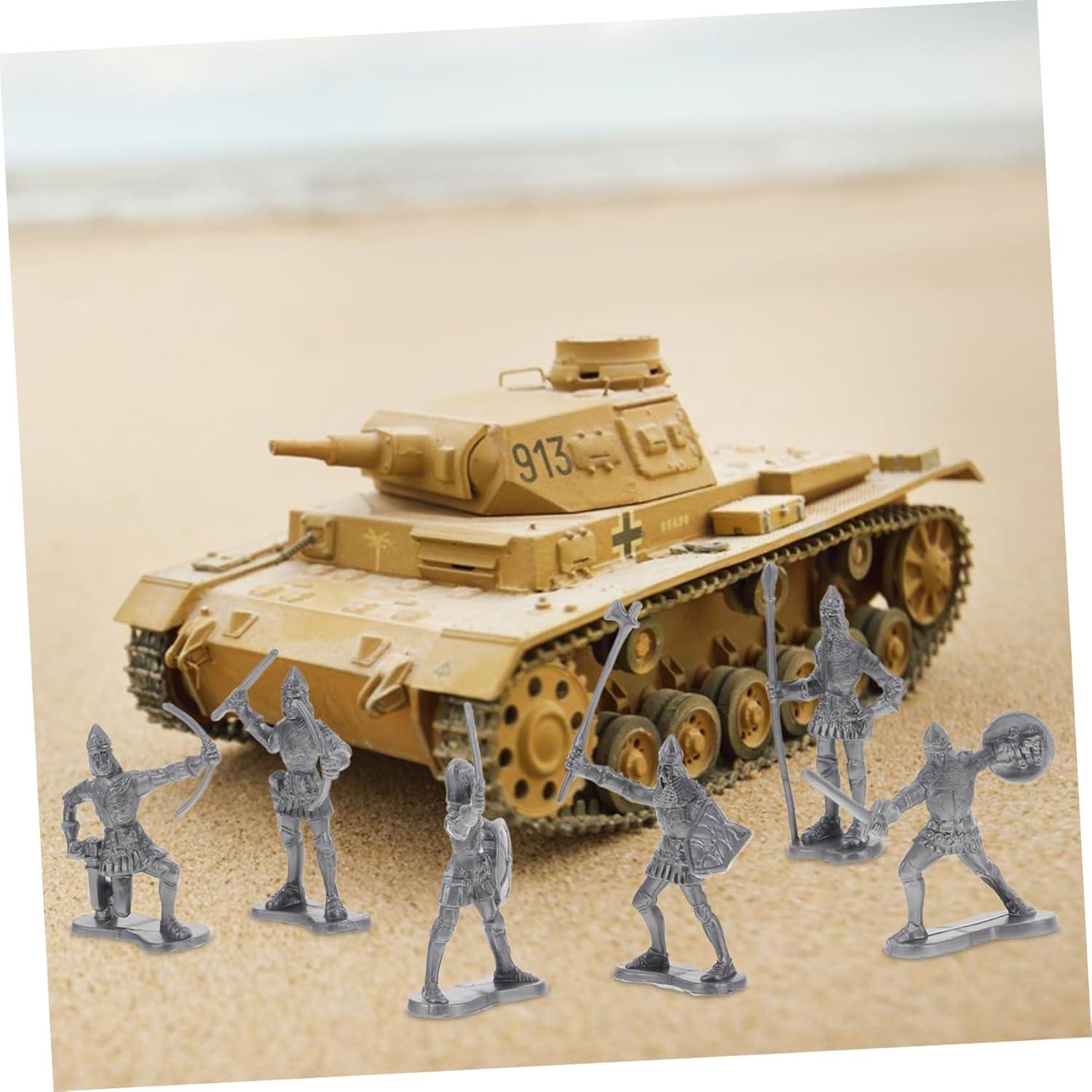 Figuras de Acción Soldados Antiguos VICASKY 60pcs Medievales