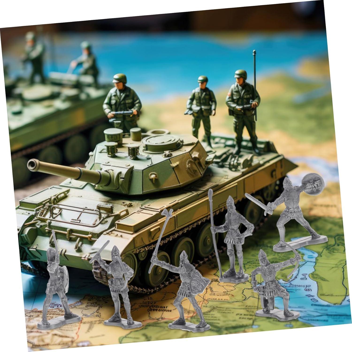 Figuras de Acción Soldados Antiguos VICASKY 60pcs Medievales