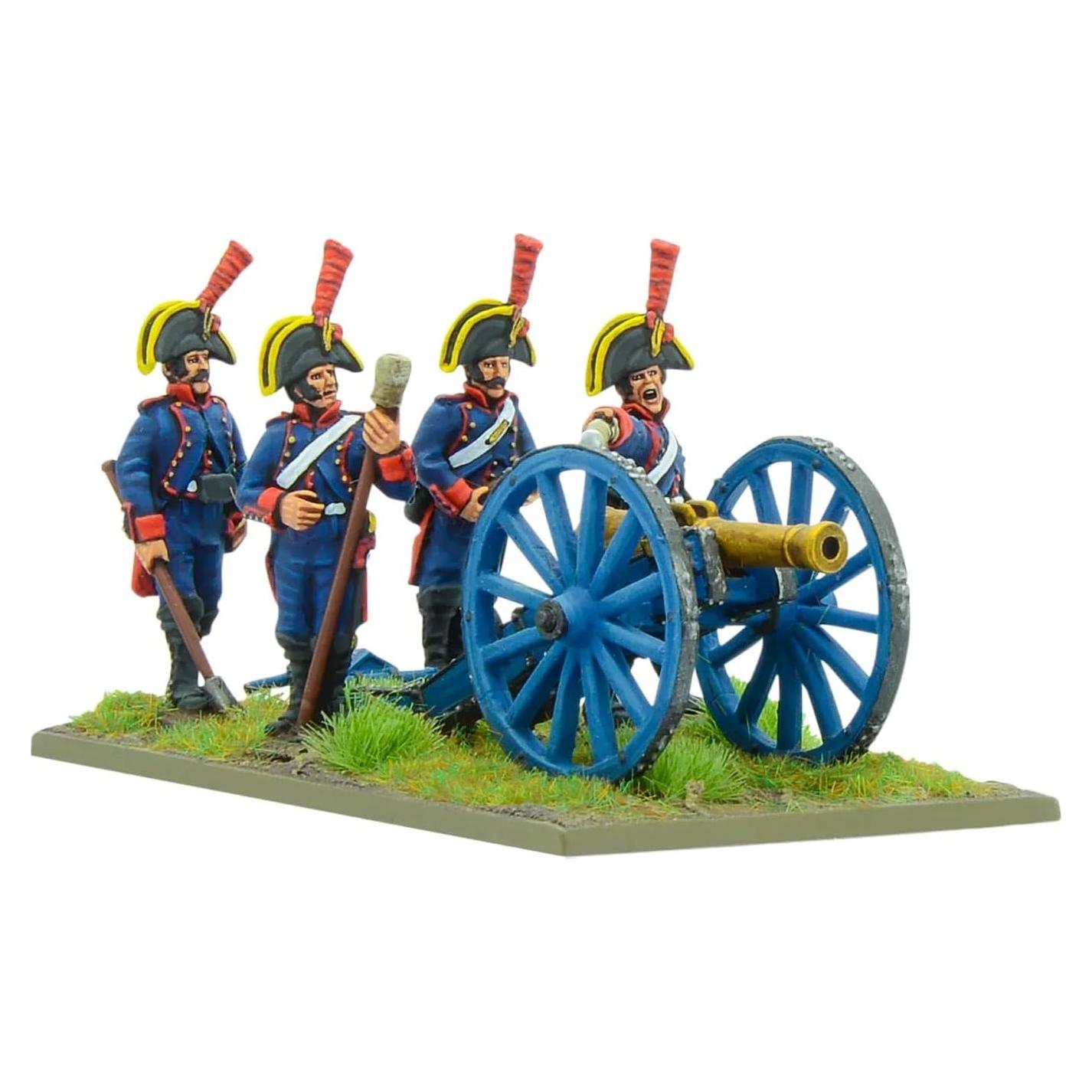 Artillería a pie española 8-Pdr Warlord Games 28mm Metal