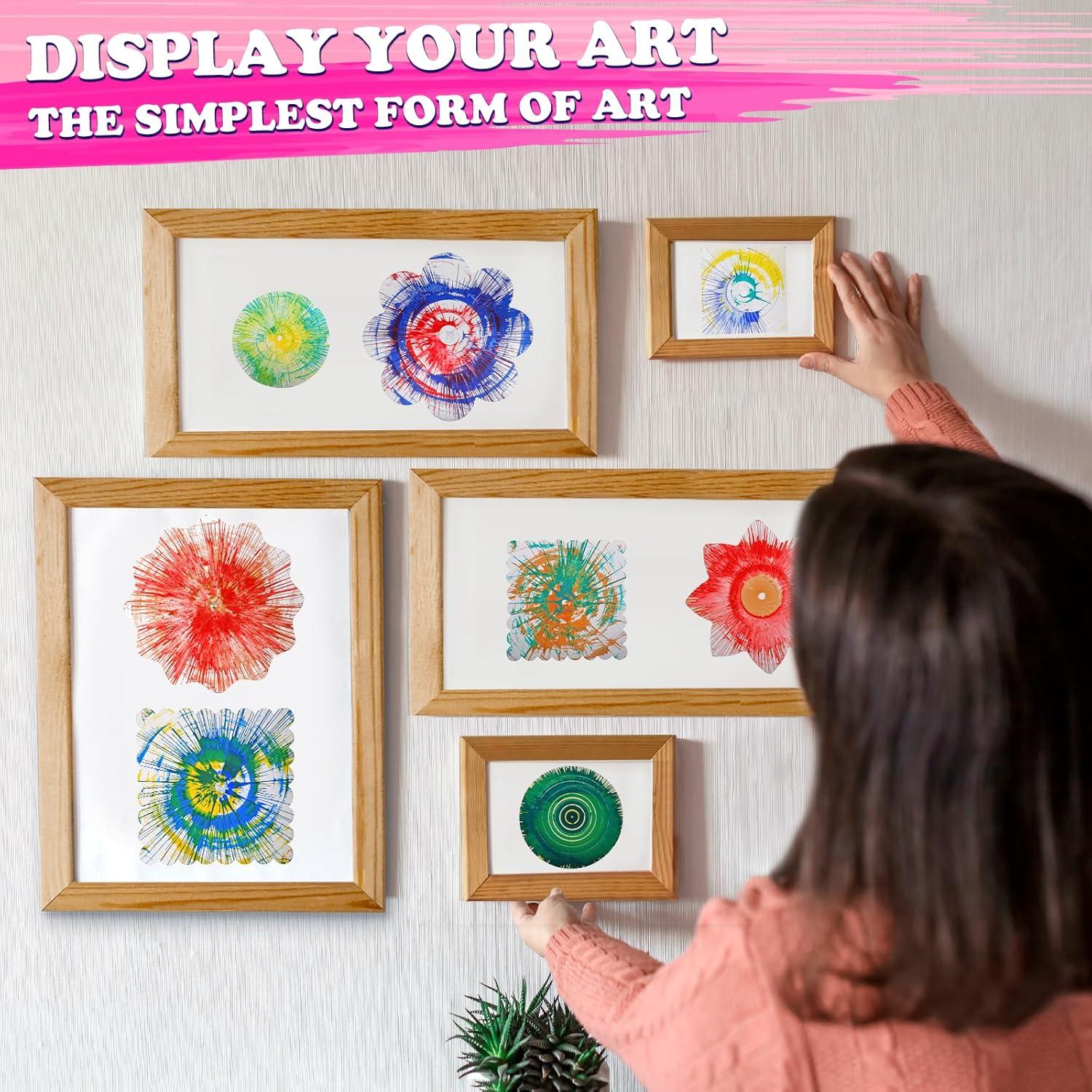 Kit de Pintura Giratoria TingingYuli para Niños 6-10 Años