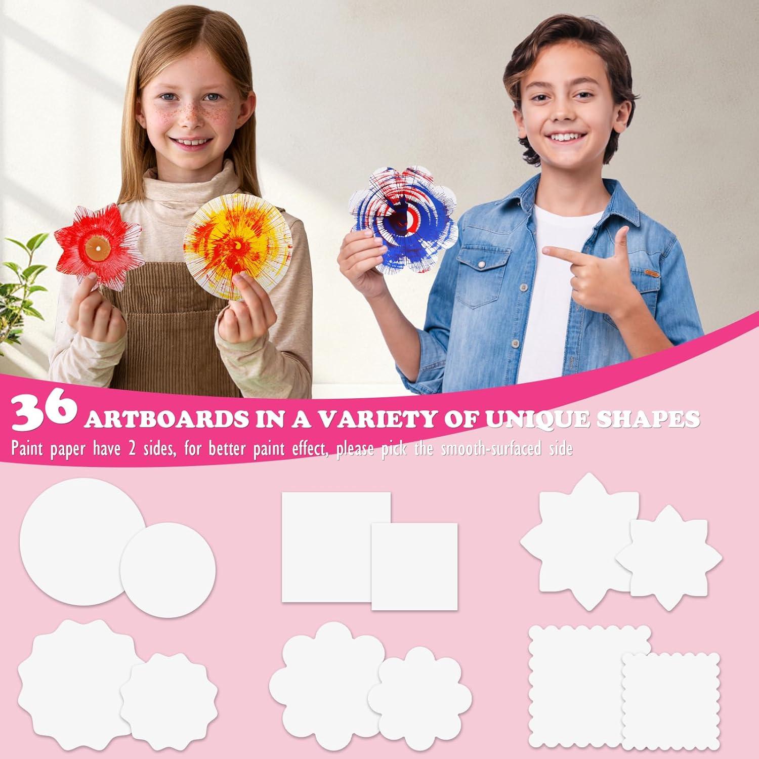 Kit de Pintura Giratoria TingingYuli para Niños 6-10 Años