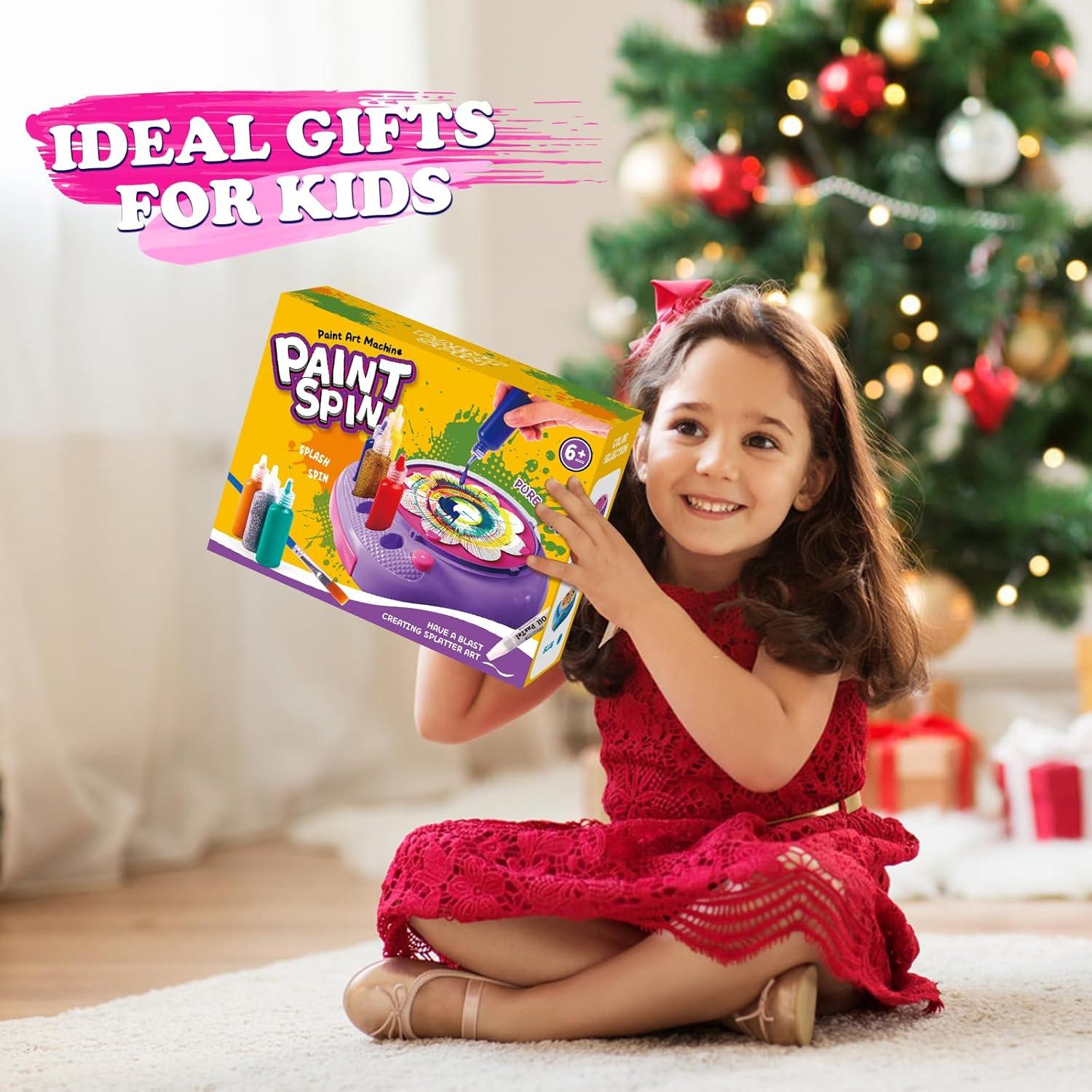 Kit de Pintura Giratoria TingingYuli para Niños 6-10 Años