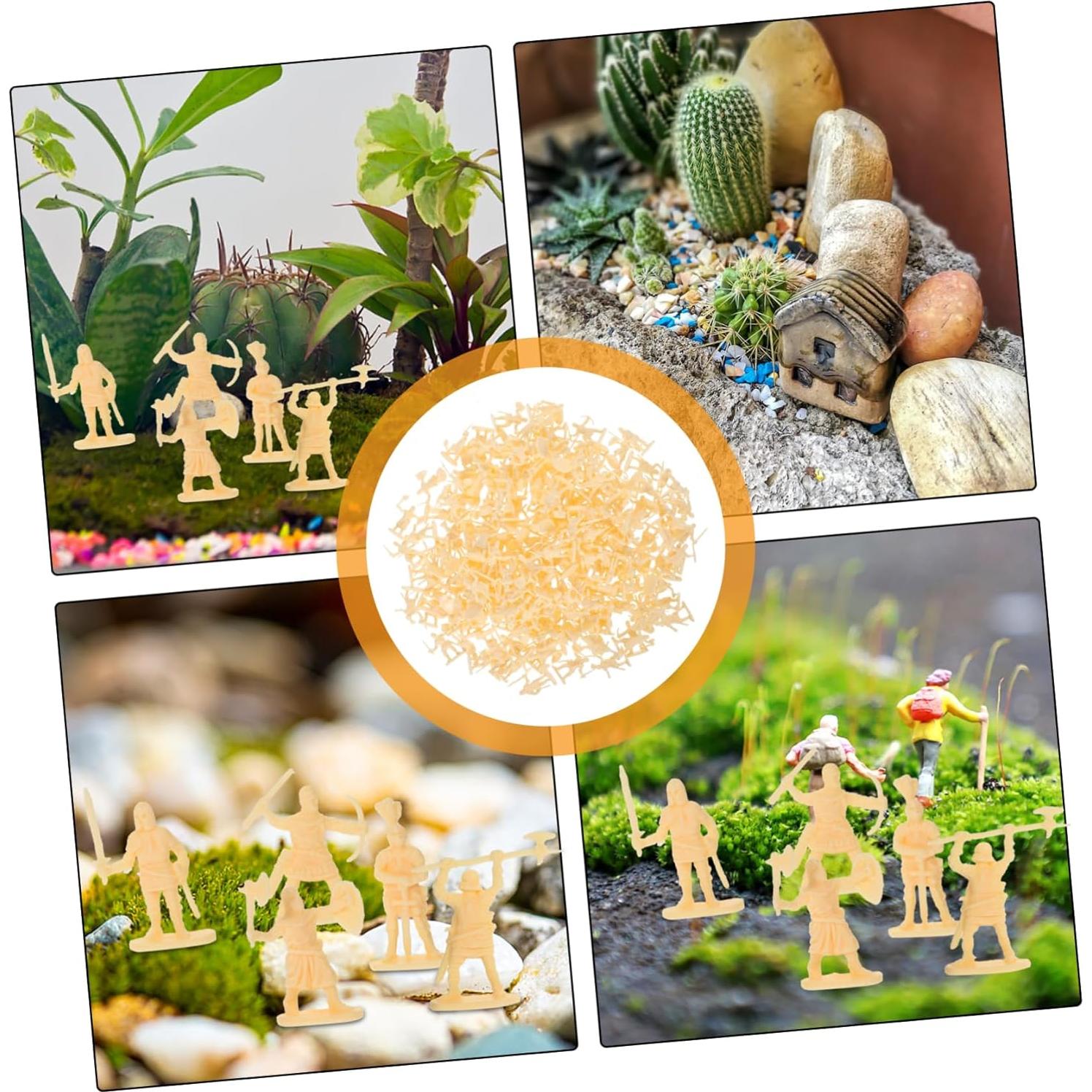 200 Figuras de Soldados Miniatura BRIGHTFUFU para Decoración