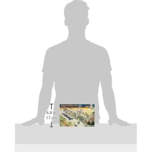 Kit de Modelo Militar Italeri 1:72 Artillería Francesa