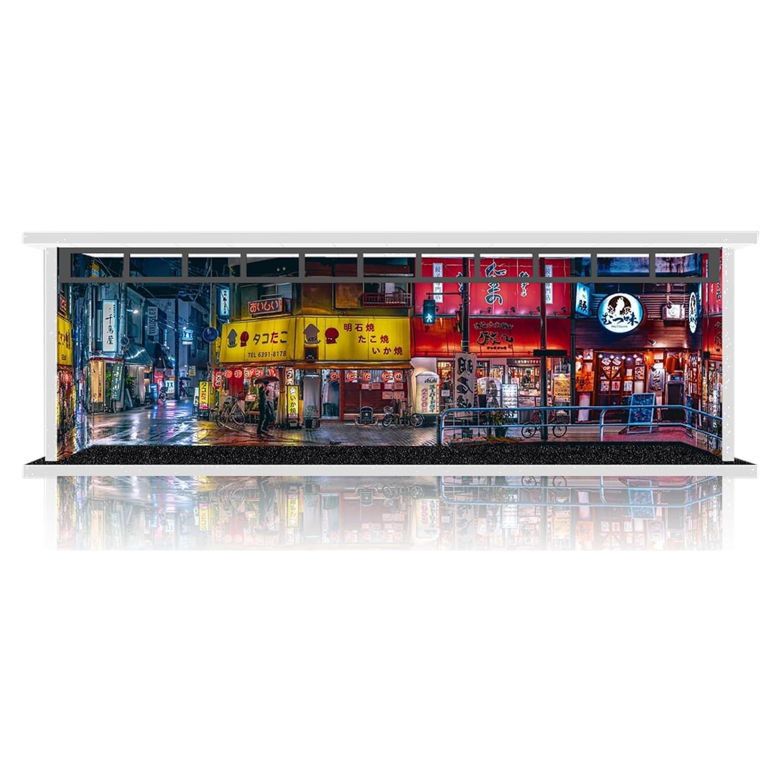 Estuche de Exhibición para Coches Diecast Caliente 1:64 LED