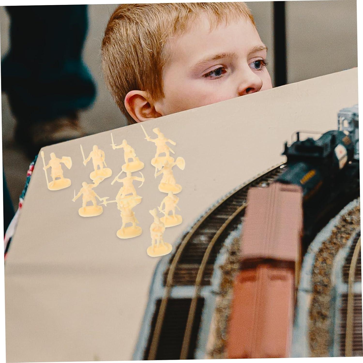 200 Figuras de Soldados Miniatura ERINGOGO - Accesorios Jardín