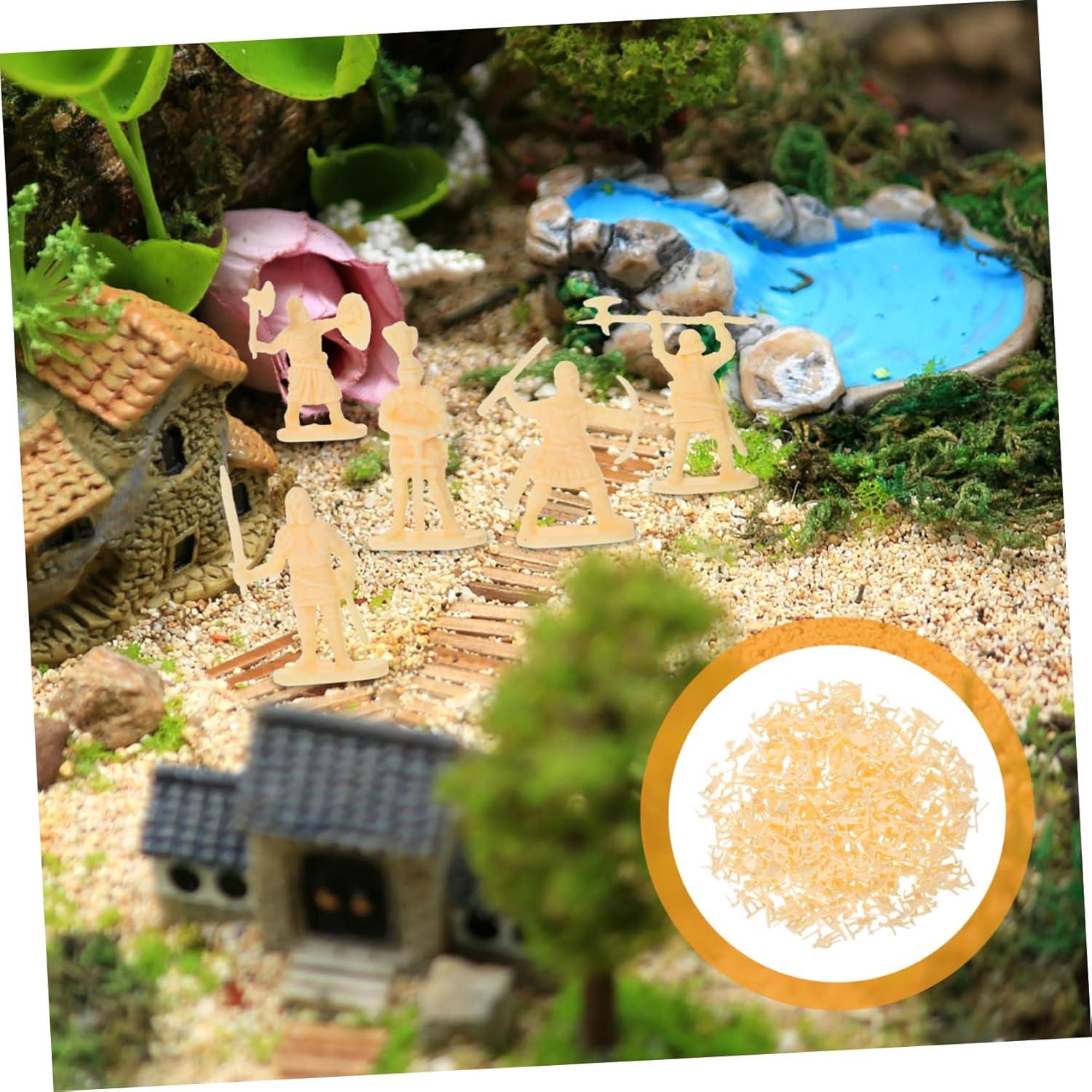 200 Figuras de Soldados Miniatura ERINGOGO - Accesorios Jardín