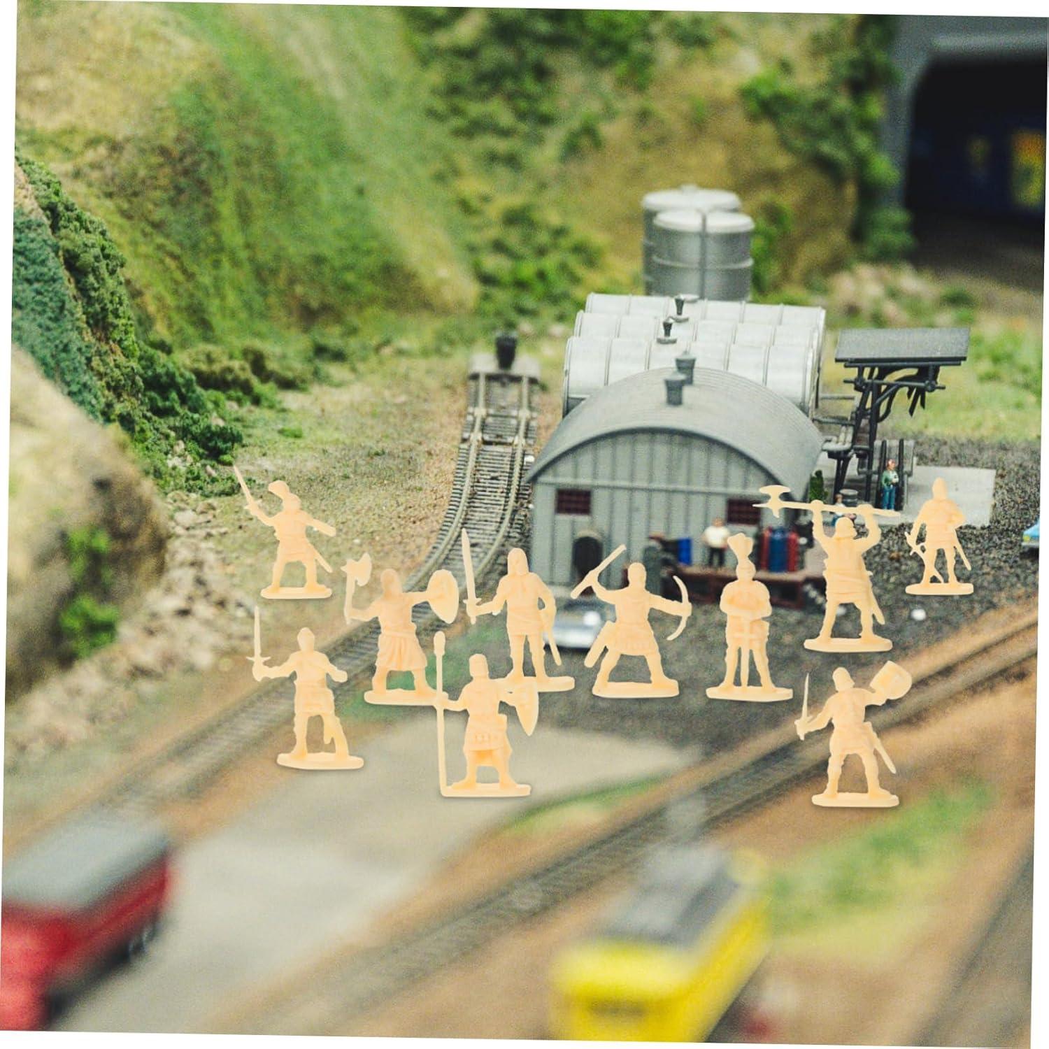 200 Figuras de Soldados Miniatura ERINGOGO - Accesorios Jardín