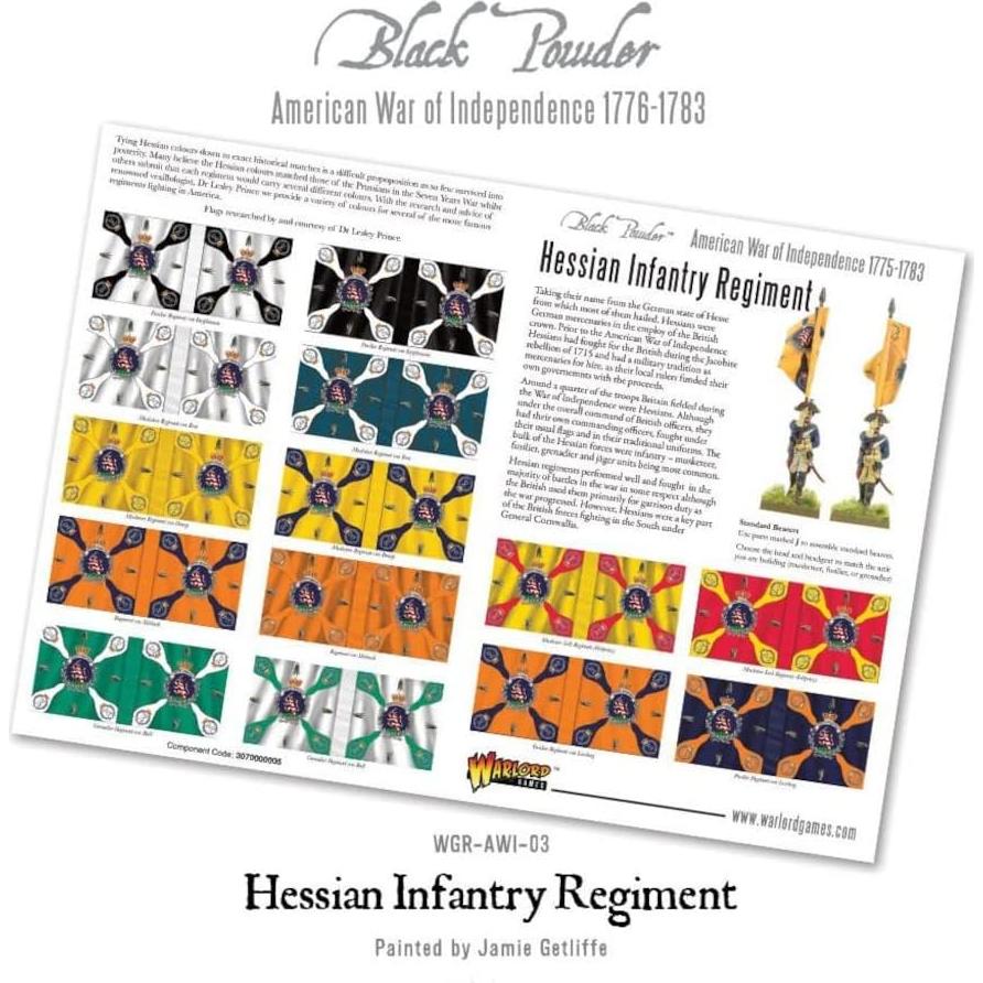 Kit de Modelo Hessiano 1:56 Warlord Games WGR-AWI-03