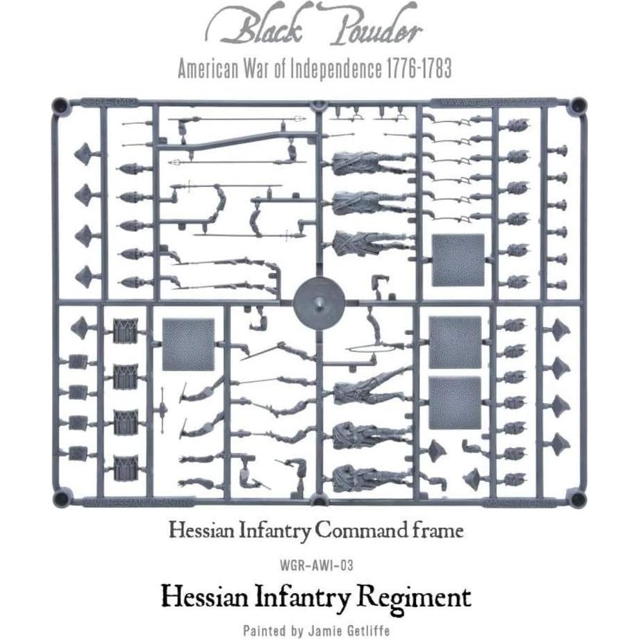 Kit de Modelo Hessiano 1:56 Warlord Games WGR-AWI-03