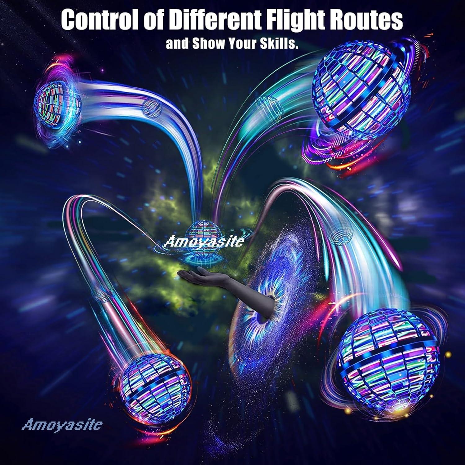 Bola Voladora Boomerang Amoyasite Azul 12.7cm para Niños 6+