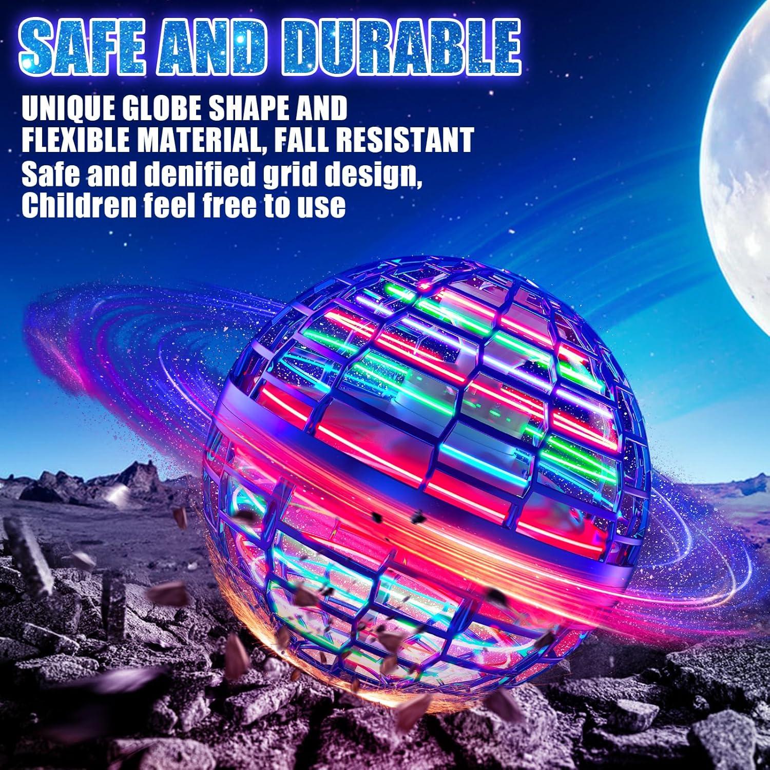 Bola Voladora Dron Amoyasite TSM004 LED para Niños 6+