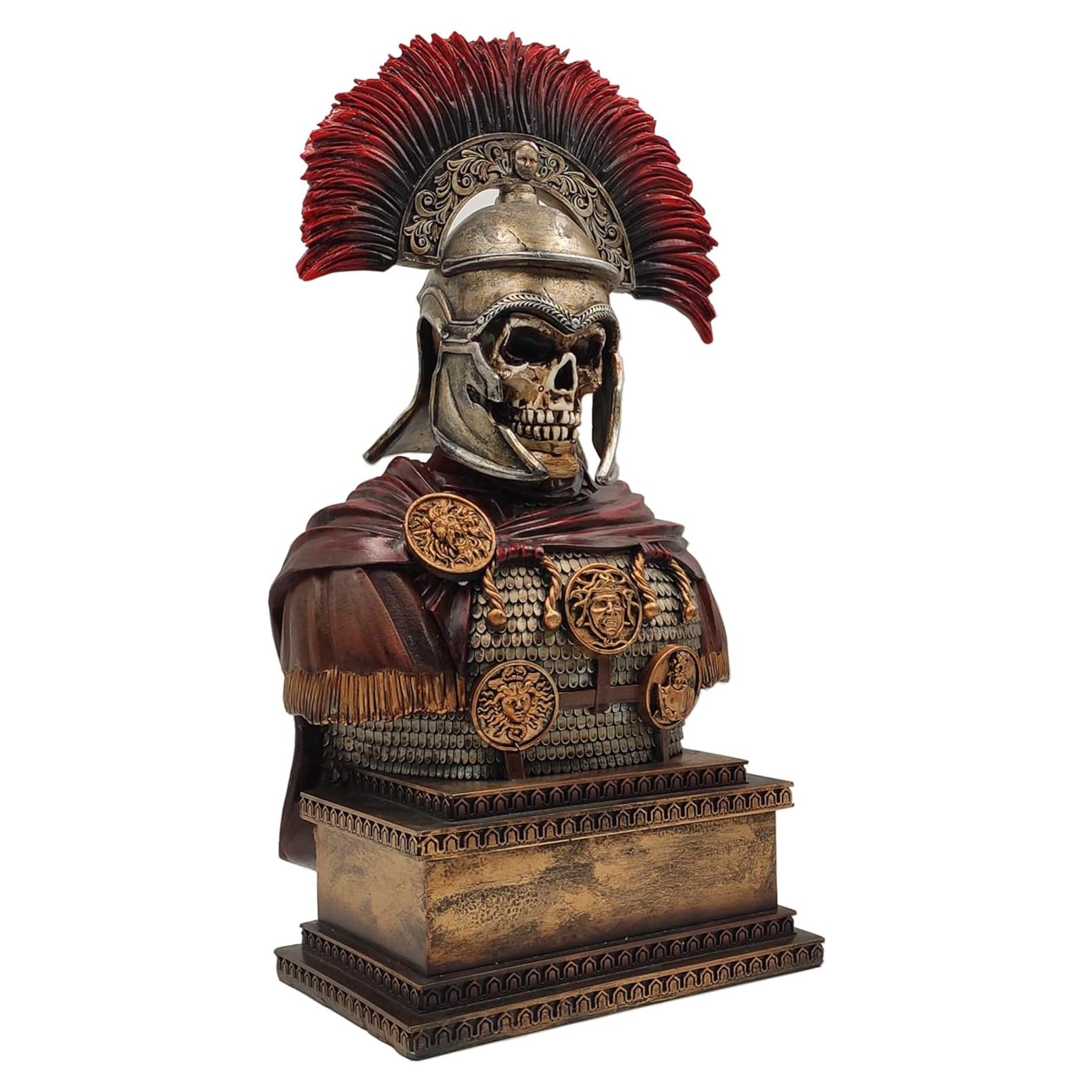 Escultura de Resina LOOYAR Centurión Romano 37.85 cm Decoración