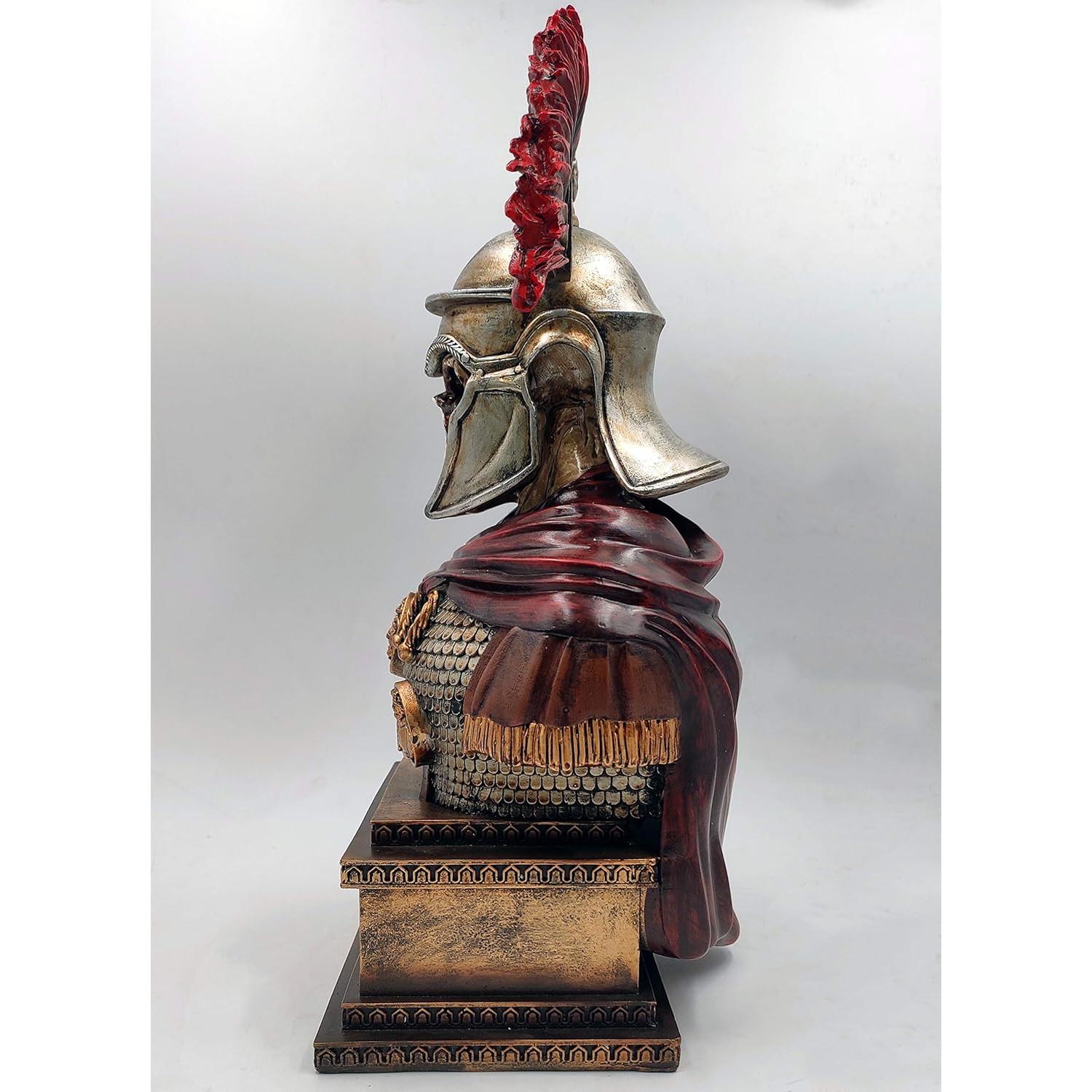 Escultura de Resina LOOYAR Centurión Romano 37.85 cm Decoración