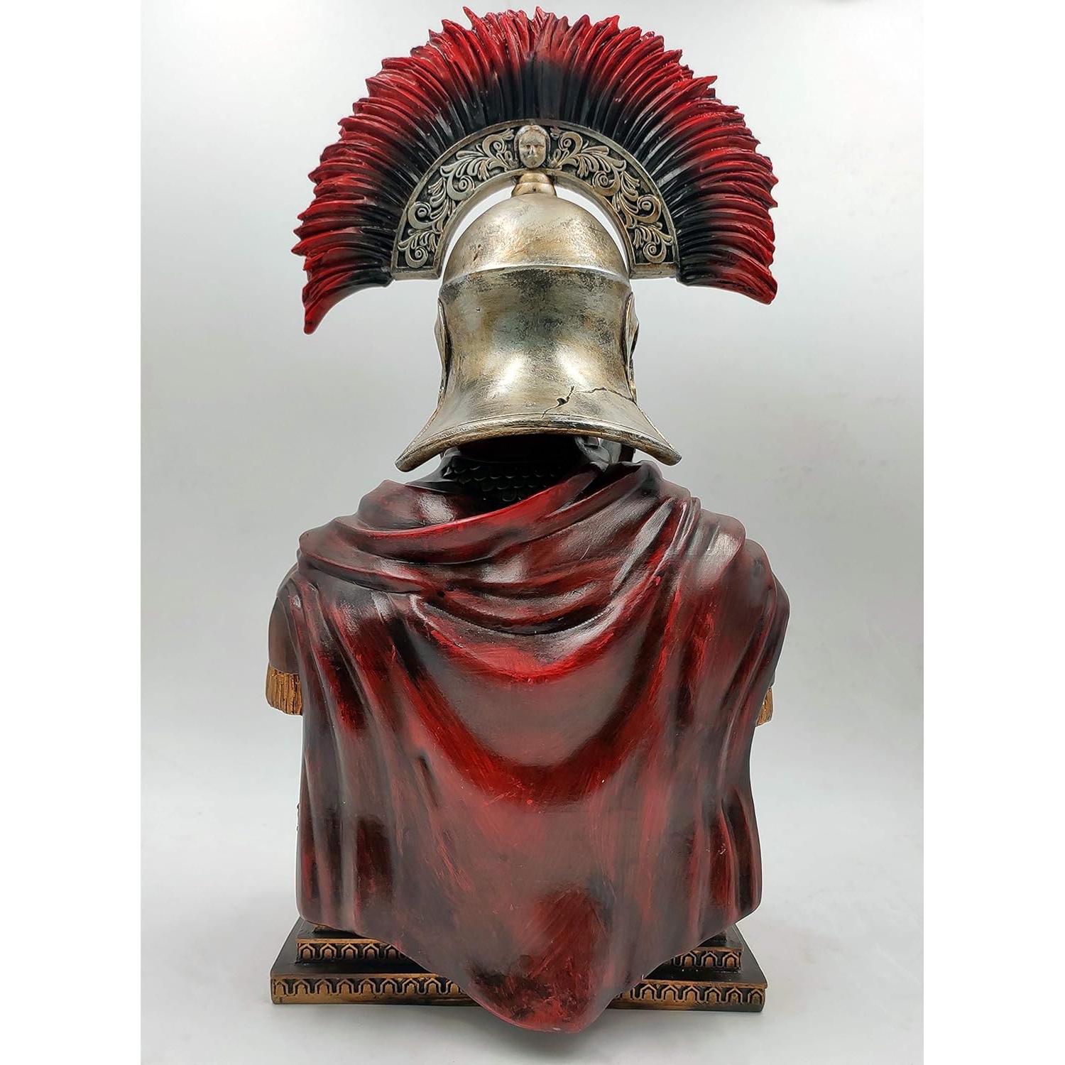 Escultura de Resina LOOYAR Centurión Romano 37.85 cm Decoración
