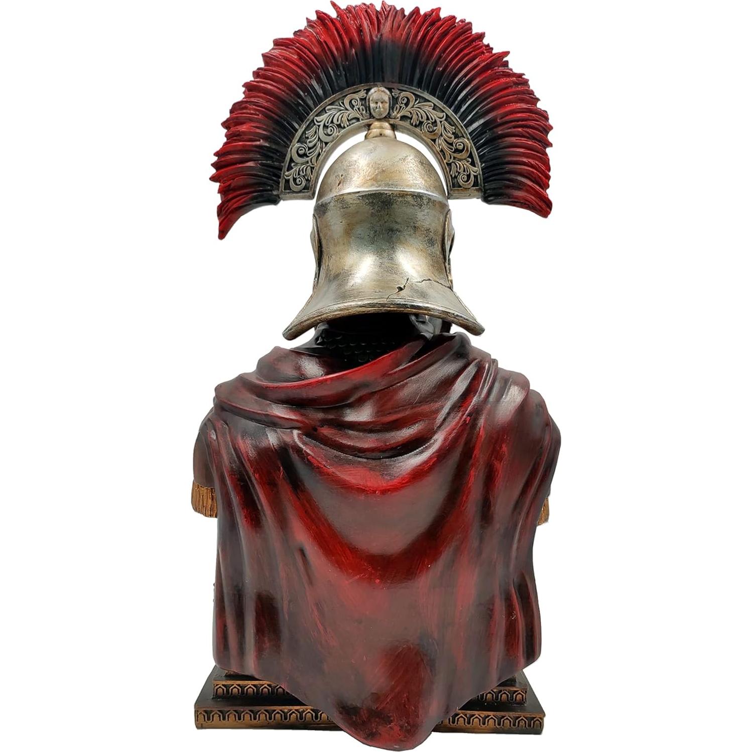 Escultura de Resina LOOYAR Centurión Romano 37.85 cm Decoración