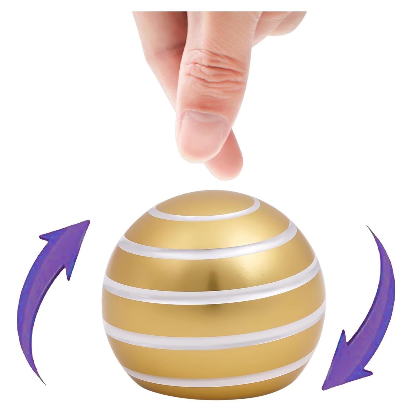 Juguete de Escritorio Kinetico Samilalago Oro Alivio Estrés