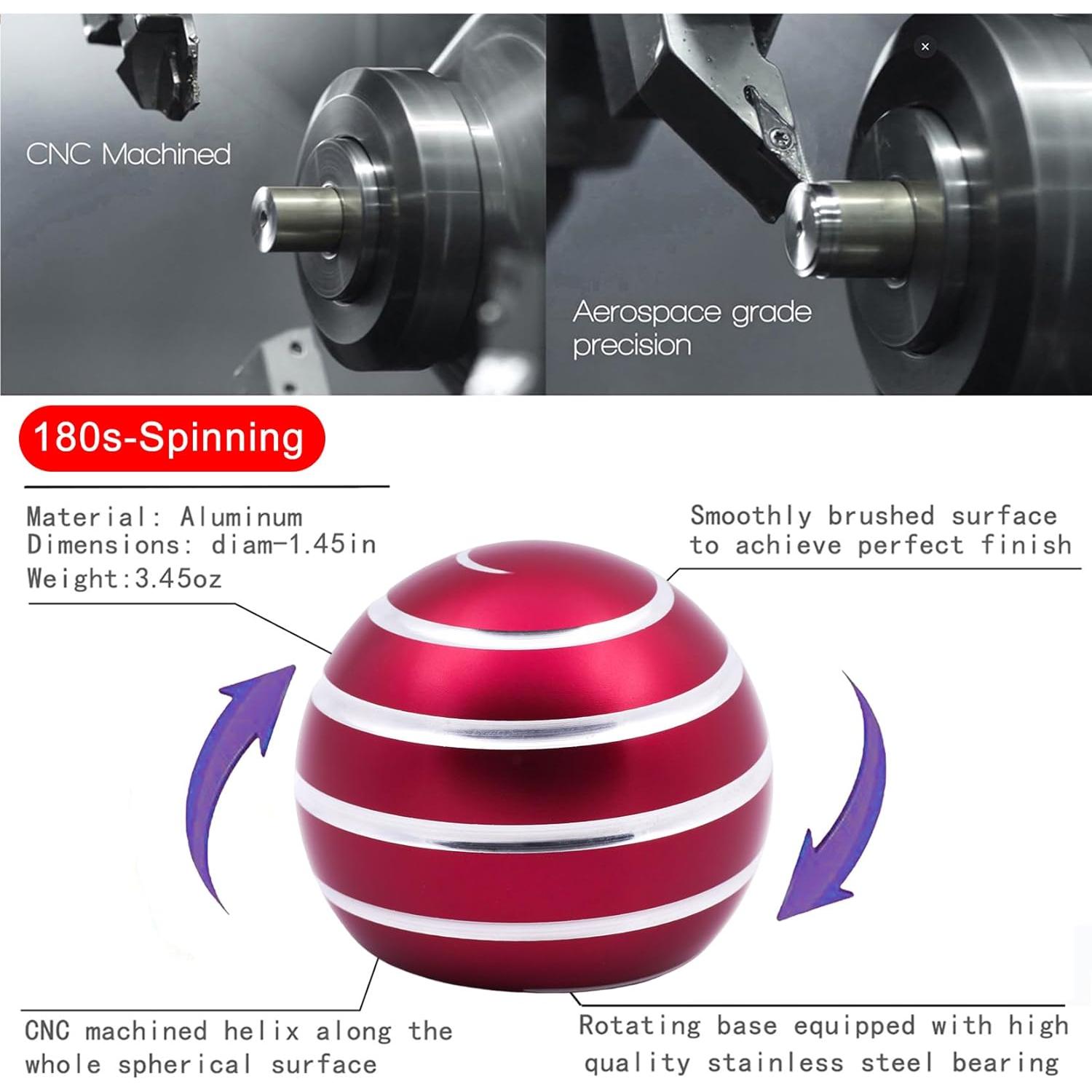 Juguete de Escritorio Kinetic Samilalago Rojo Alivio Estrés