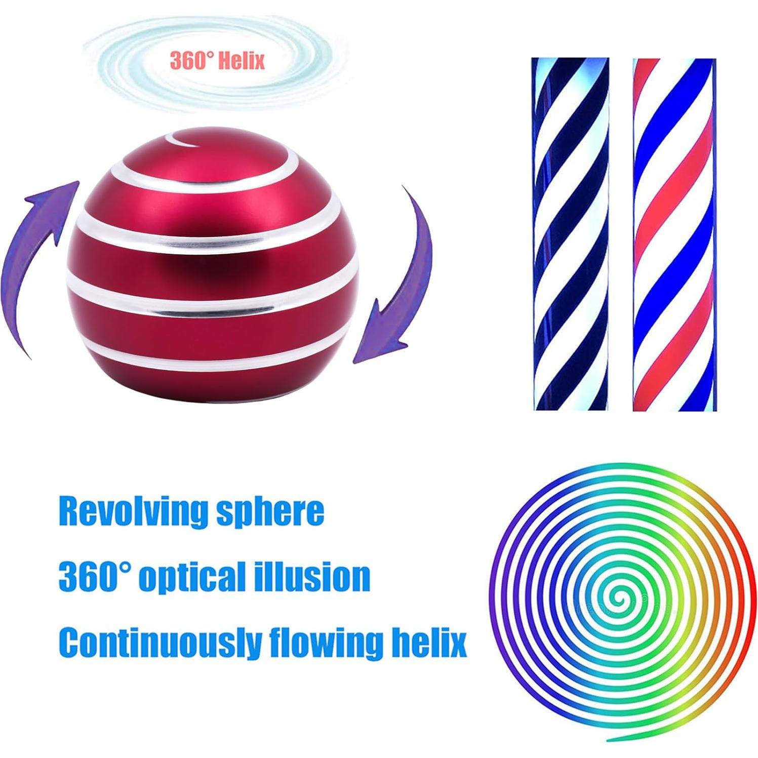 Juguete de Escritorio Kinetic Samilalago Rojo Alivio Estrés