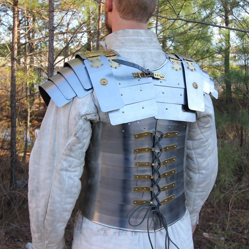 Armadura Corporal Lorica Segmentata Acero Vintage 43.7x33.8cm