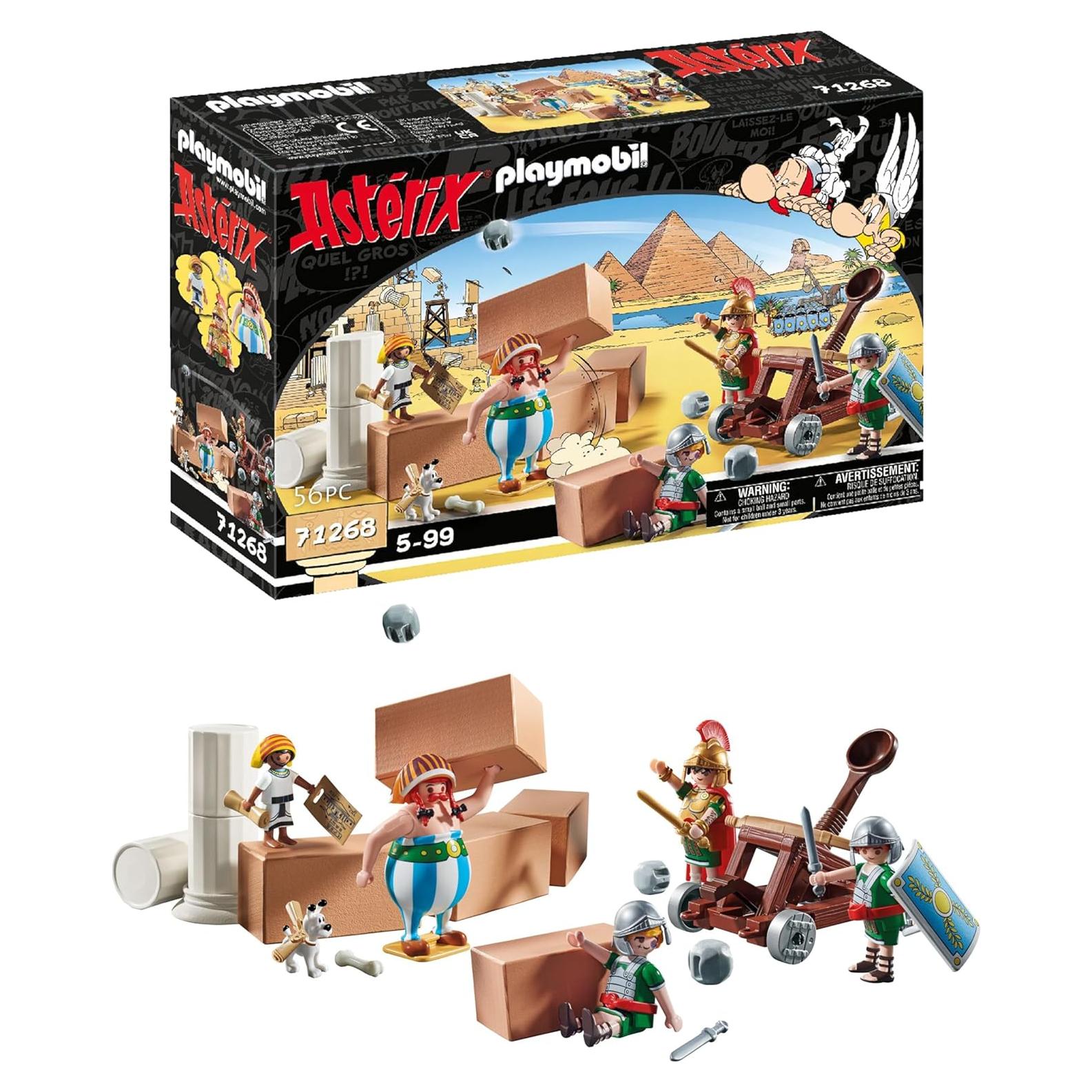 Playmobil 71268 Asterix: Numerobis y Batalla del Palacio - 56 Piezas