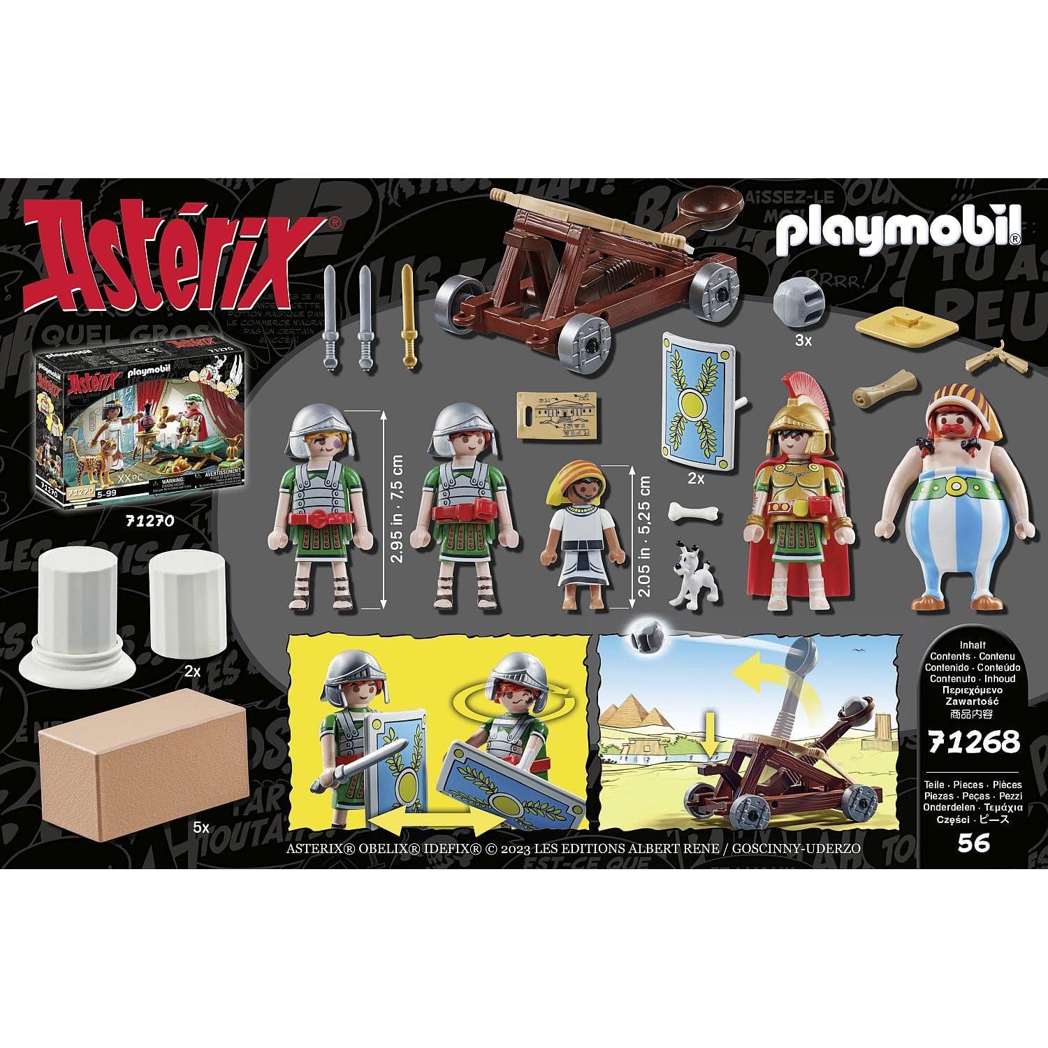Playmobil 71268 Asterix: Numerobis y Batalla del Palacio - 56 Piezas