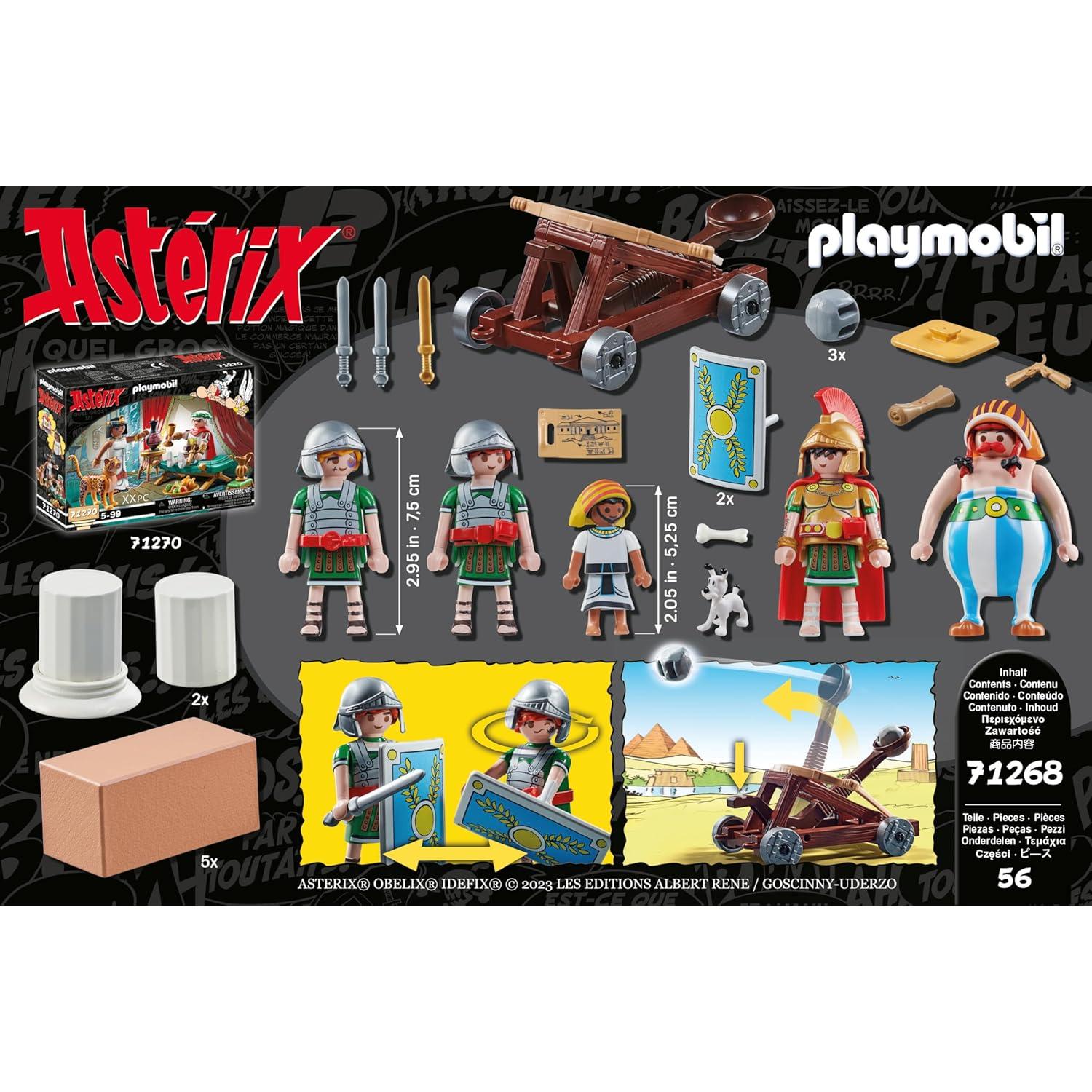 Playmobil 71268 Asterix: Numerobis y Batalla del Palacio - 56 Piezas