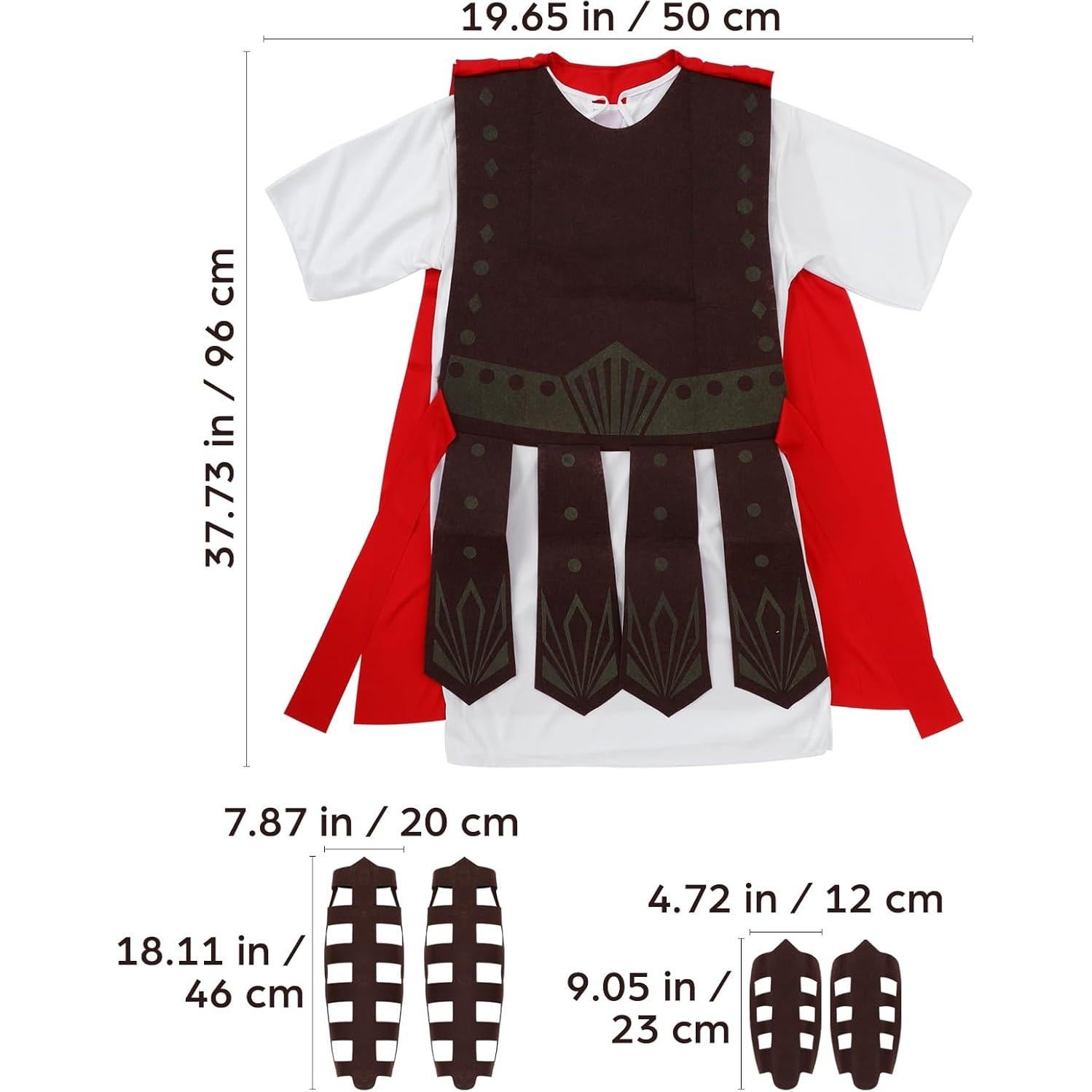 Disfraz de Gladiador Romano Antiguo para Hombre XL - BESTOYARD