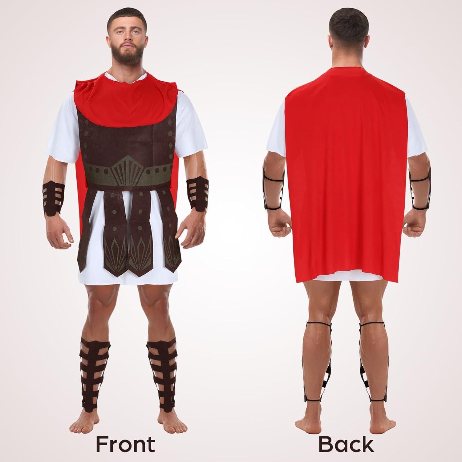 Disfraz de Gladiador Romano Antiguo para Hombre XL - BESTOYARD