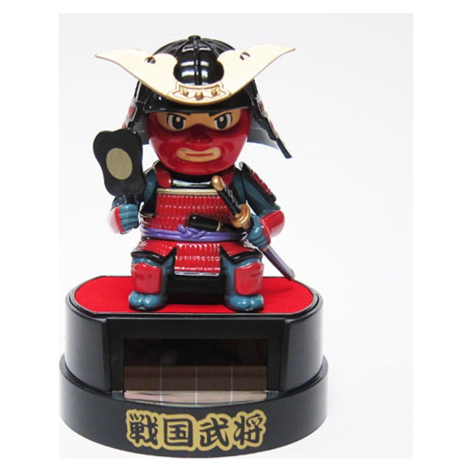 Figurita Samurai Solar Santa 9.9x7.1x5.8cm Juguete