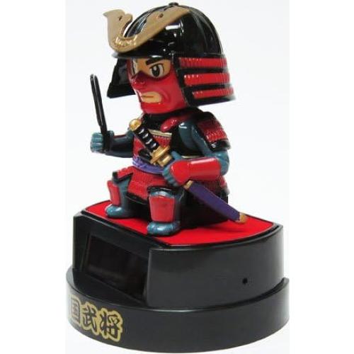 Figurita Samurai Solar Santa 9.9x7.1x5.8cm Juguete